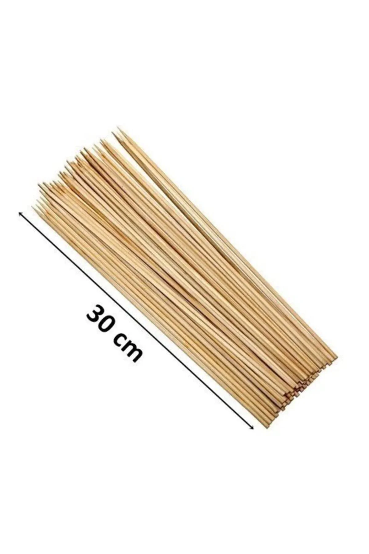 Çöp Şiş 30cm | Ahşap Çubuk | Royaleks-ALK-119 - Just Cheap Store Görsel 2
