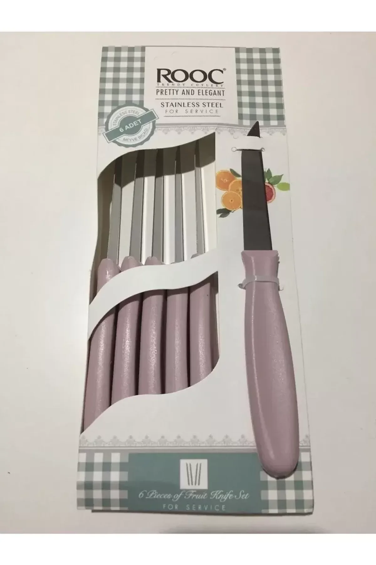 Prety 6'lı Meyve Bıçak Seti Royaleks-MYV-06 - Just Cheap Store Görsel 2