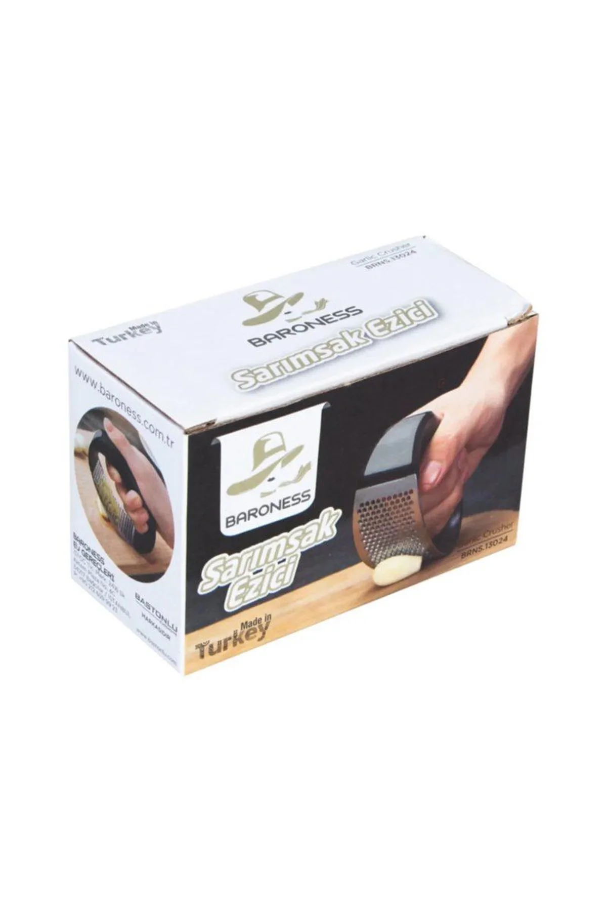 Baroness Ergonomik Pratik Kullanım Sarımsak Ezici 13024 - Just Cheap Store Görsel 4