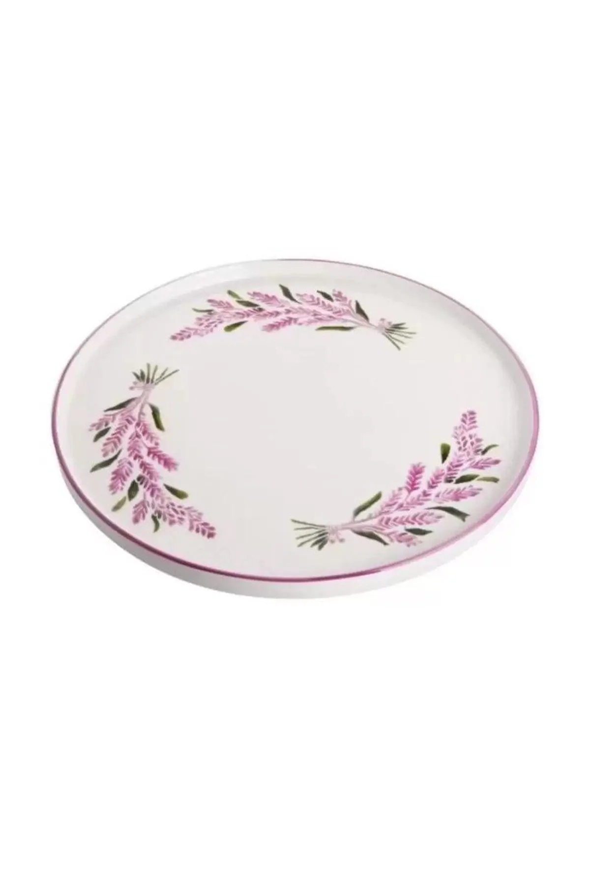 Lila Lavantalı Servis Tabağı 1 Adet Royaleks-BLS2351 - Just Cheap Store Görsel 2