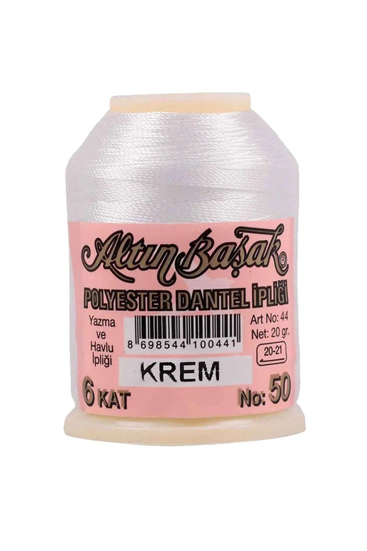 Altınbaşak Oya ve Dantel İpi 20 gr - Royaleks - No: KREM - Just Cheap Store Görsel 3