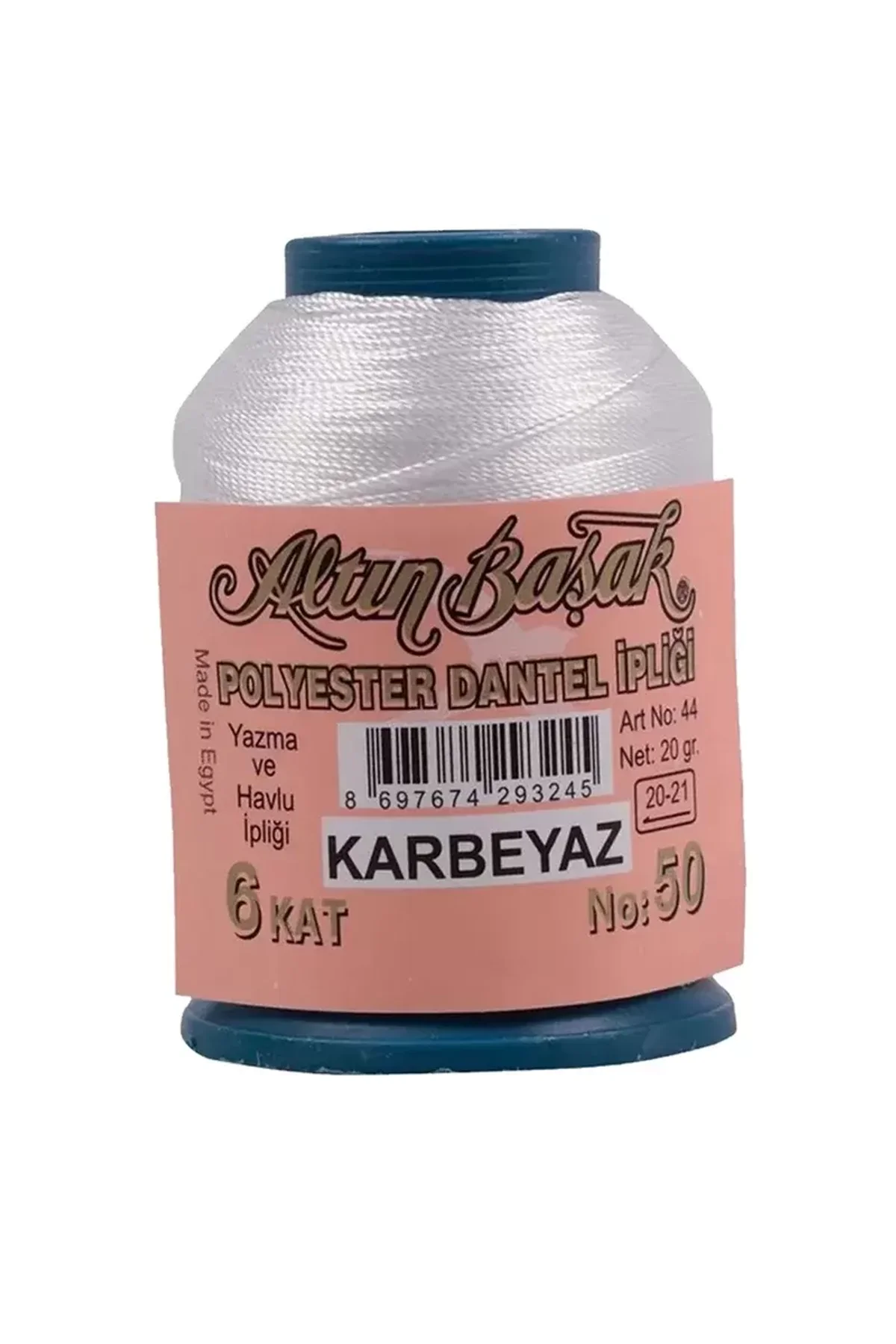 3 Adet Altınbaşak Oya ve Dantel İpi 20 gr - Royaleks - No: K.BEYAZ - Just Cheap Store Görsel 3