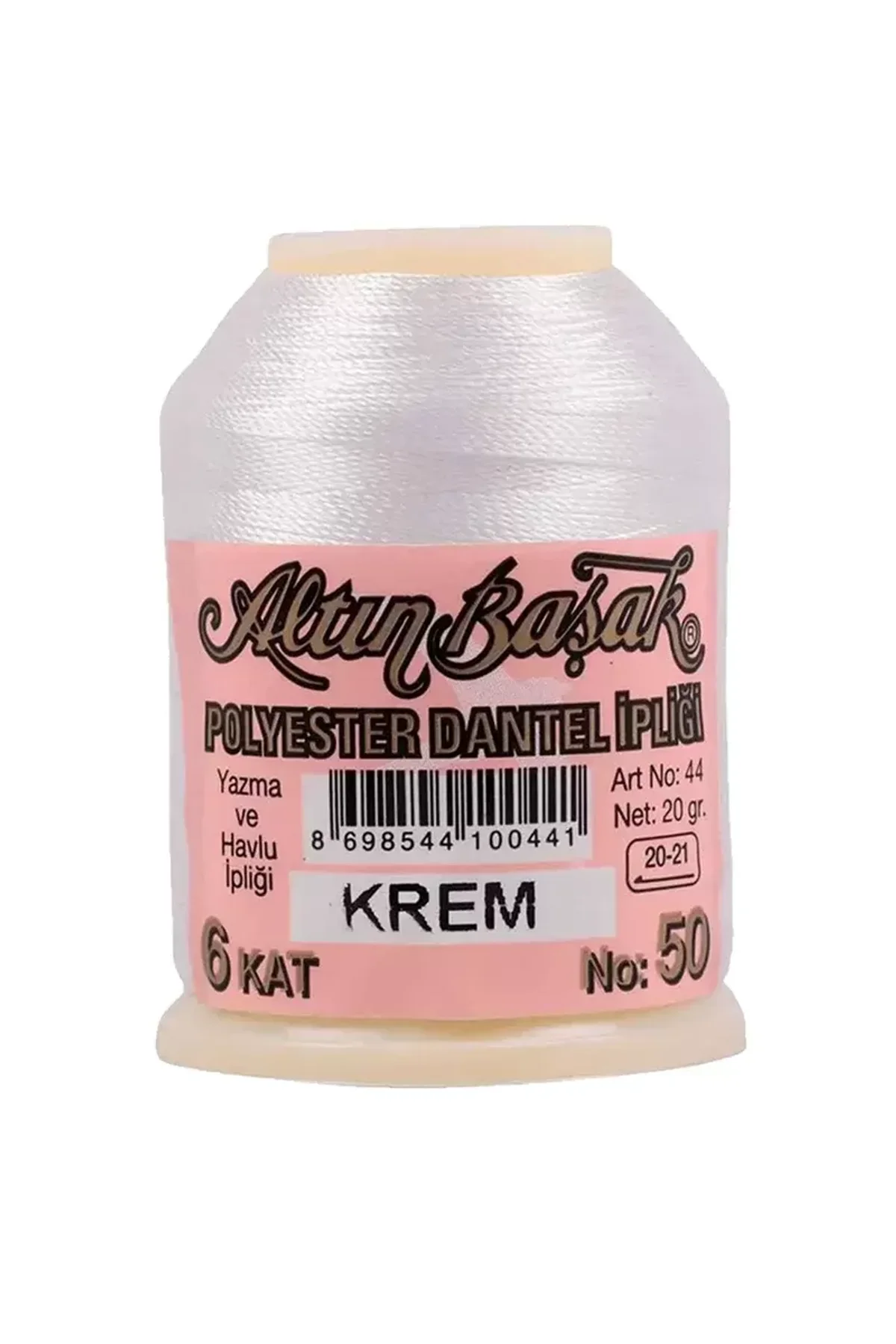 3 Adet Altınbaşak Oya ve Dantel İpi 20 gr - Royaleks - No: KREM - 790 - 430 - Just Cheap Store Görsel 3