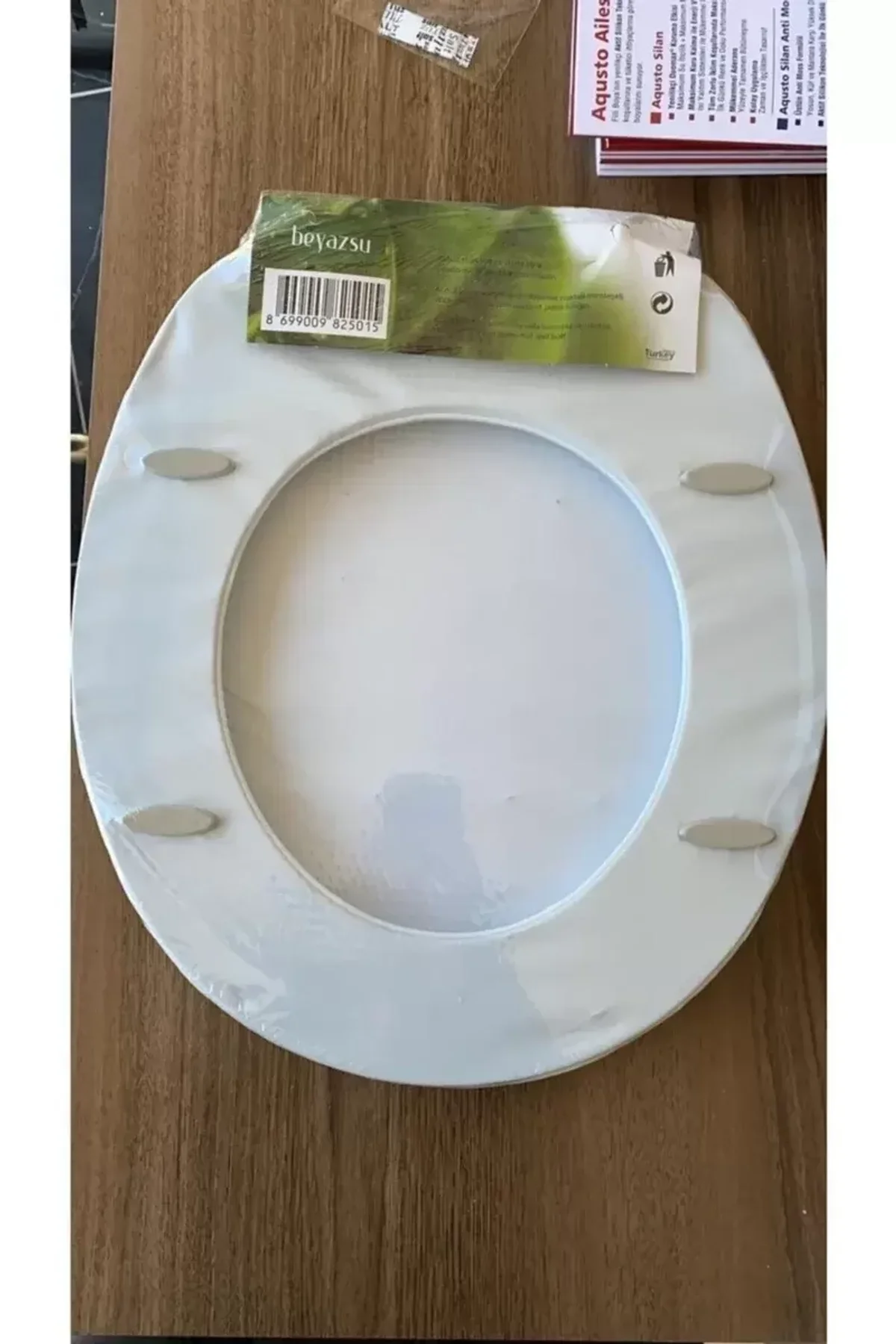 Lüks Klozet Kapağı Desenli Düz Kalın Süngerli Royaleks-14054 - Just Cheap Store Görsel 2
