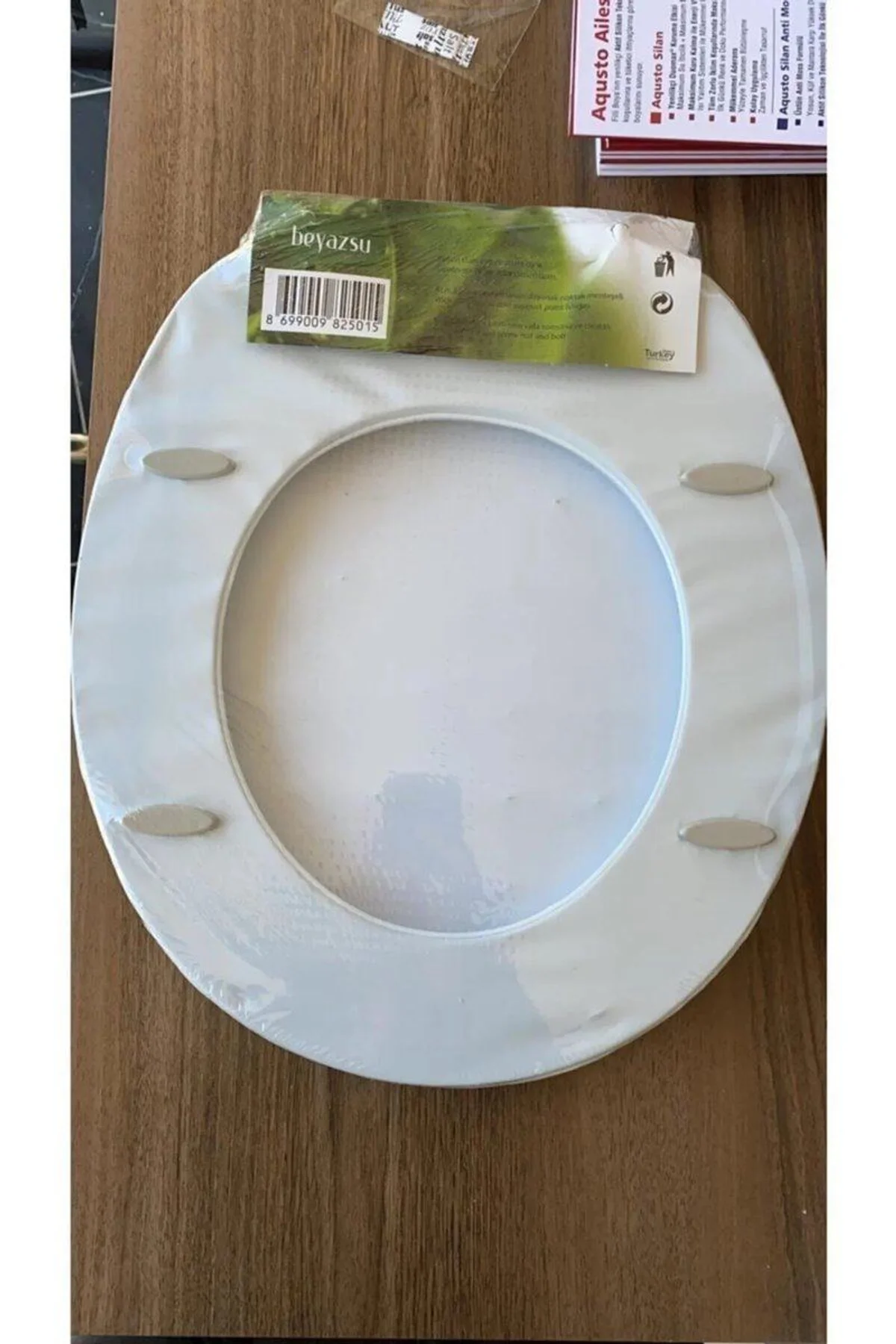 Lüks Klozet Kapağı Desenli Düz Kalın Süngerli Royaleks-14054 - Just Cheap Store Görsel 5