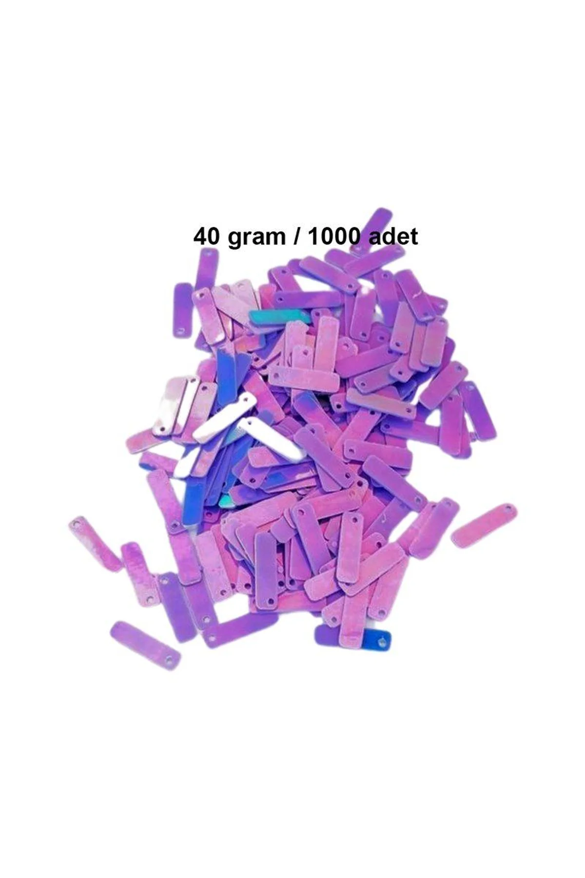 Mor 15 x 5 mm Dantel Oya Yazma Halhal Abiye Lazer Kesim Pul 1000 adet / 40 gram - Just Cheap Store Görsel 4