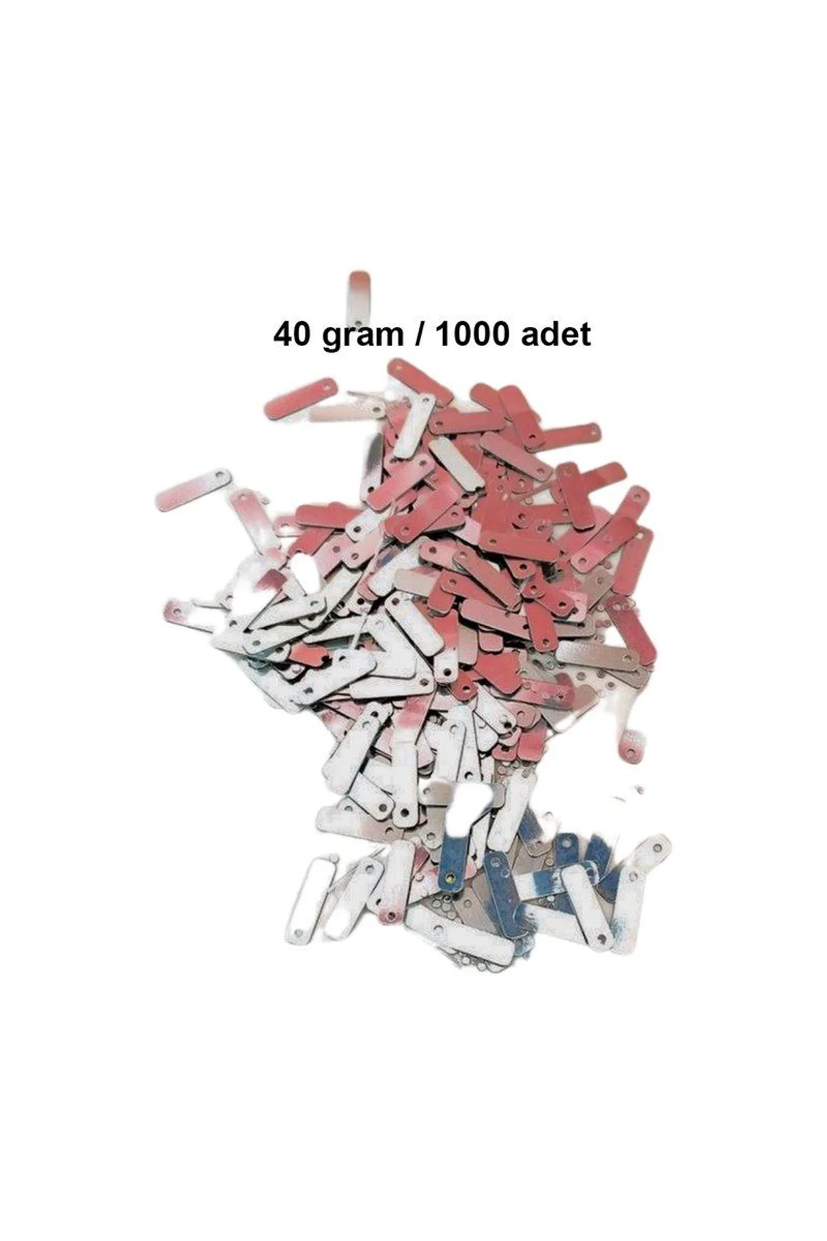 Koyu Pembe 15 x 5 mm Dantel Oya Yazma Halhal Abiye Lazer Kesim Pul 1000 adet / 40 gram - Just Cheap Store Görsel 4