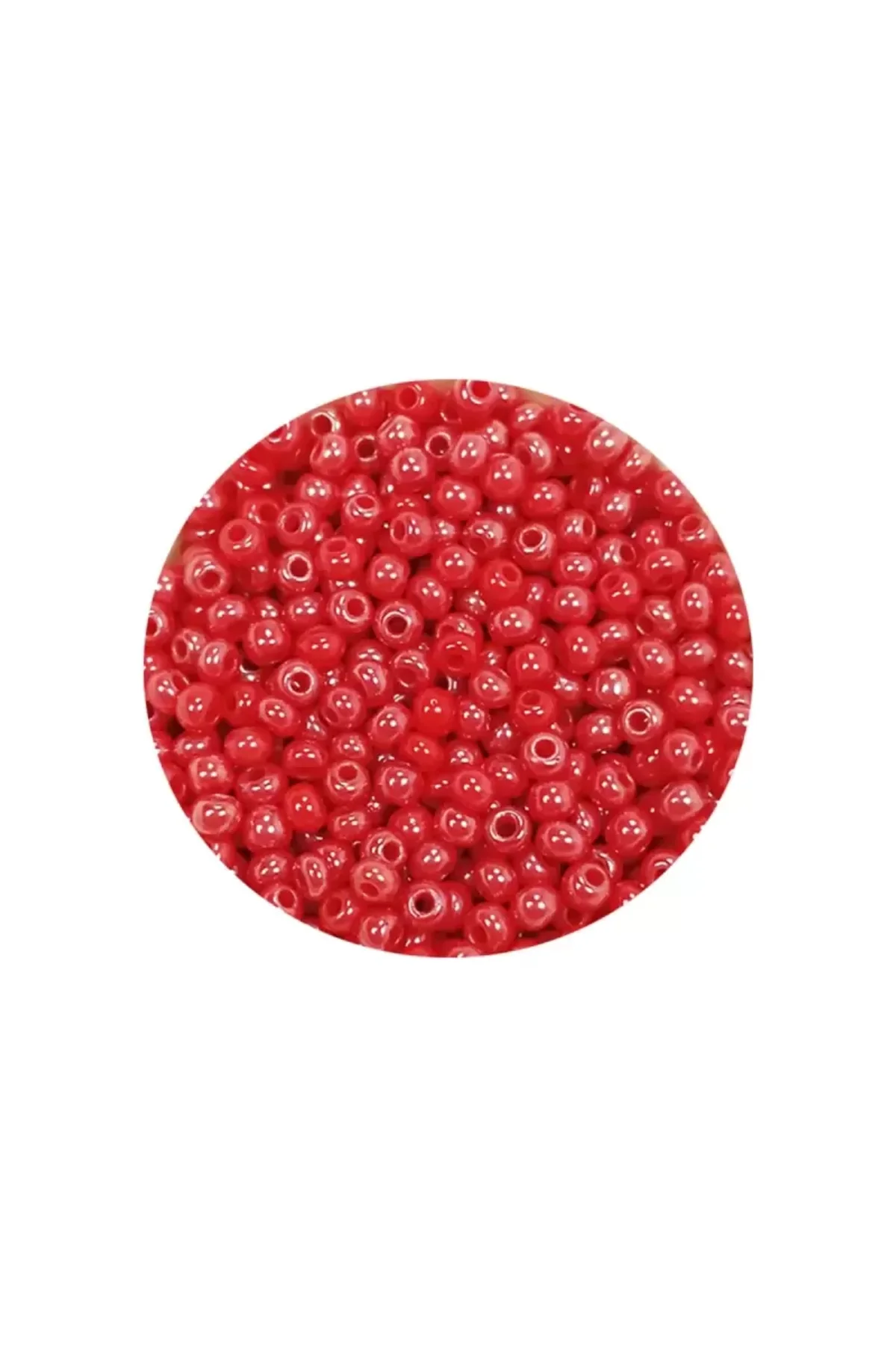 Dökme Cam Kum Boncuk (11/0) 2 mm - 20 Gram - Kırmızı - BNC004 - Just Cheap Store Görsel 2