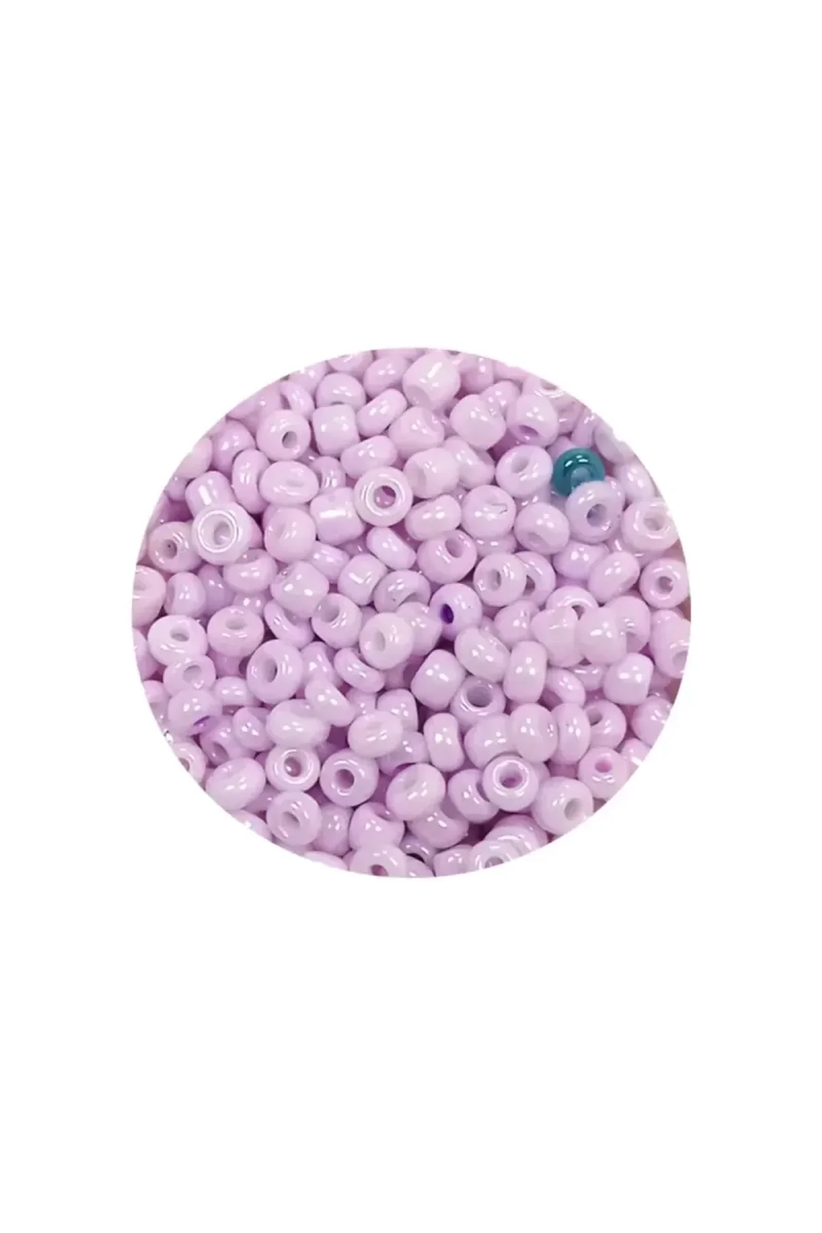 Dökme Cam Kum Boncuk (11/0) 2 mm - 20 Gram - Açık Pembe - BNC008 - Just Cheap Store Görsel 2