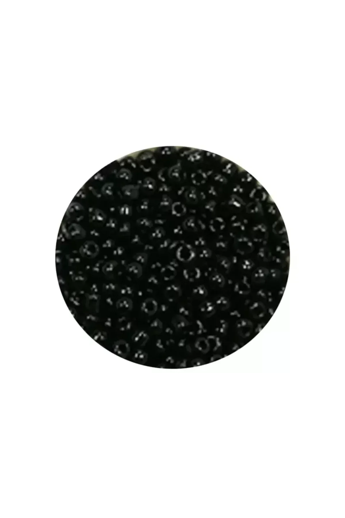 Dökme Cam Kum Boncuk (11/0) 2 mm - 20 Gram - Siyah - BNC010 - Just Cheap Store Görsel 2
