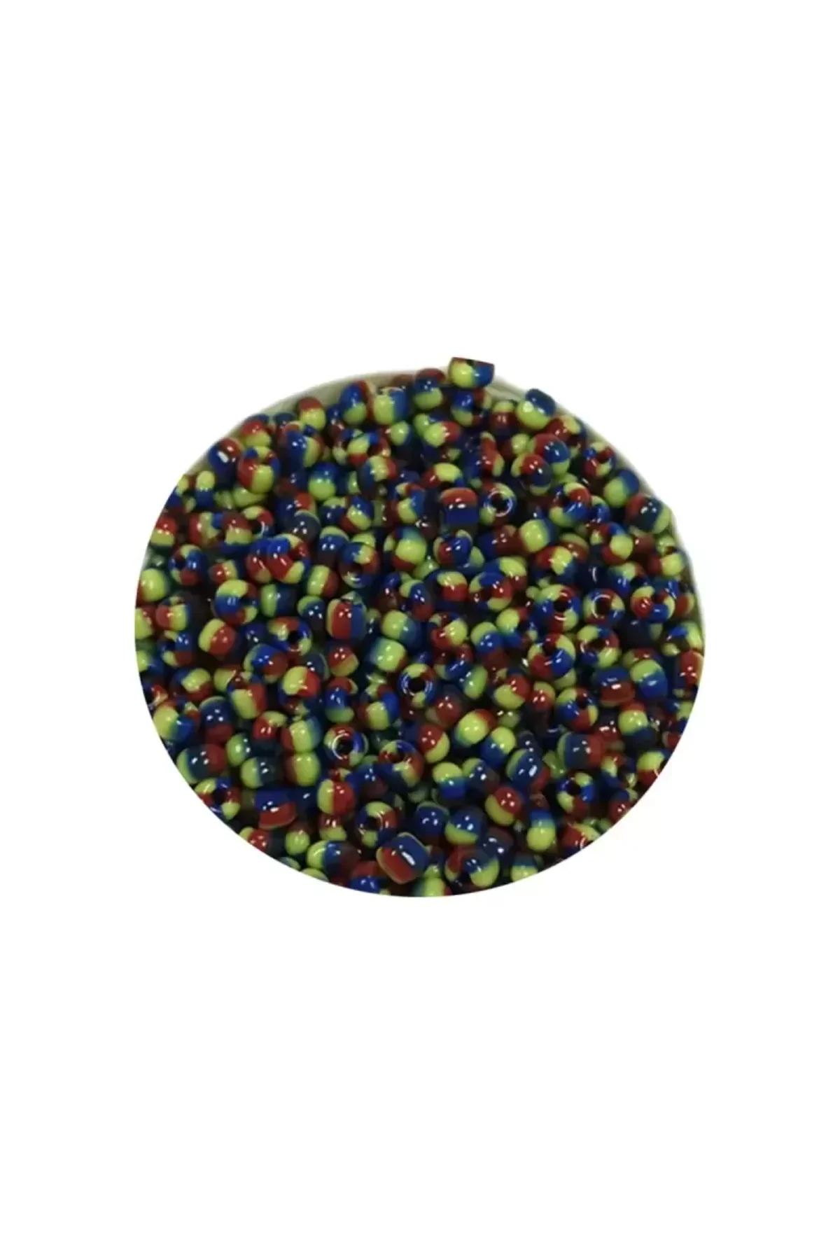 Dökme Cam Kum Boncuk (11/0) 2 mm - 20 Gram - Üç Renkli - BNC032 - Just Cheap Store Görsel 2