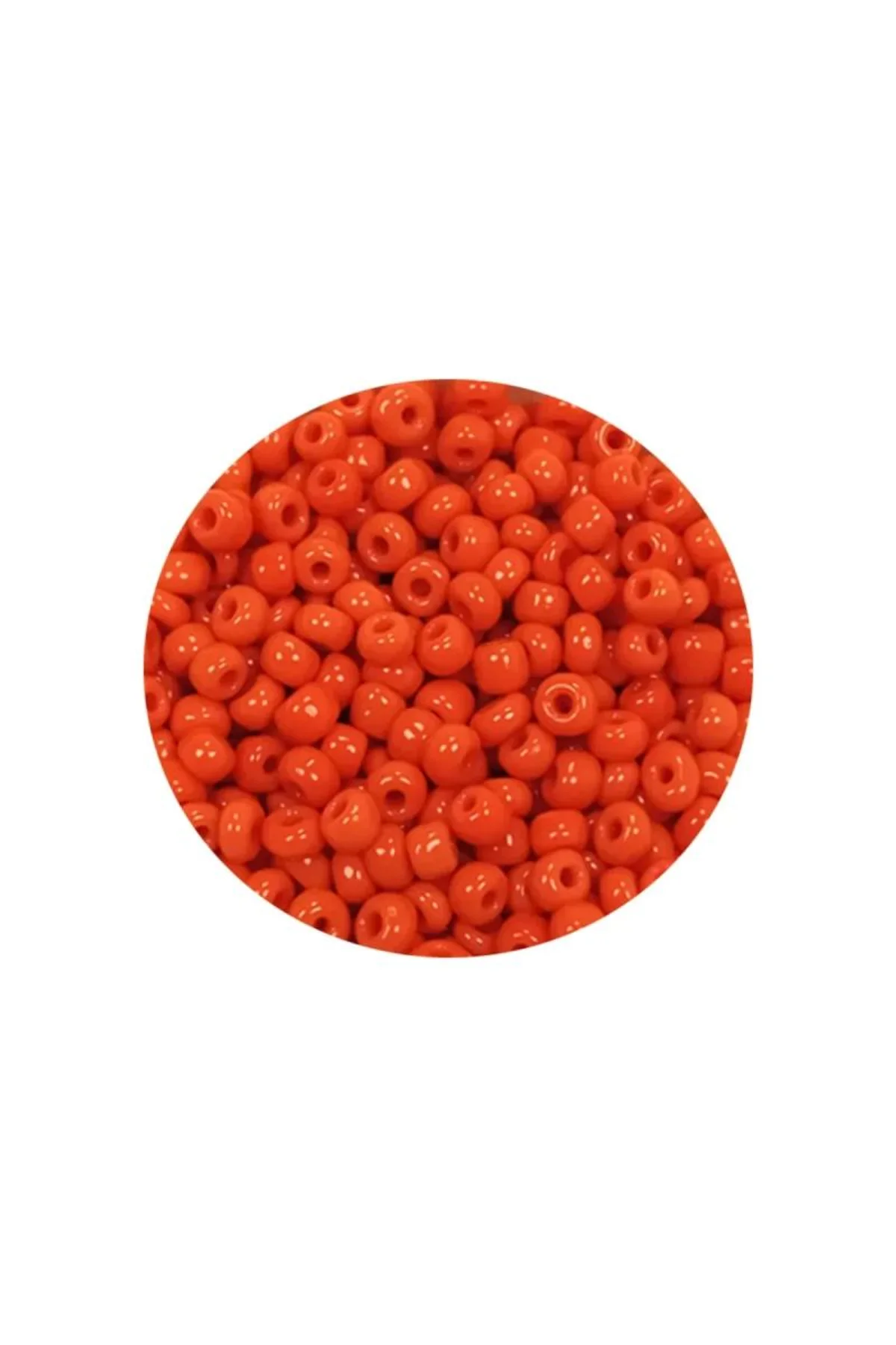 Dökme Cam Kum Boncuk (11/0) 2 mm - 60 Gram - Turuncu - BNC048 - Just Cheap Store Görsel 4