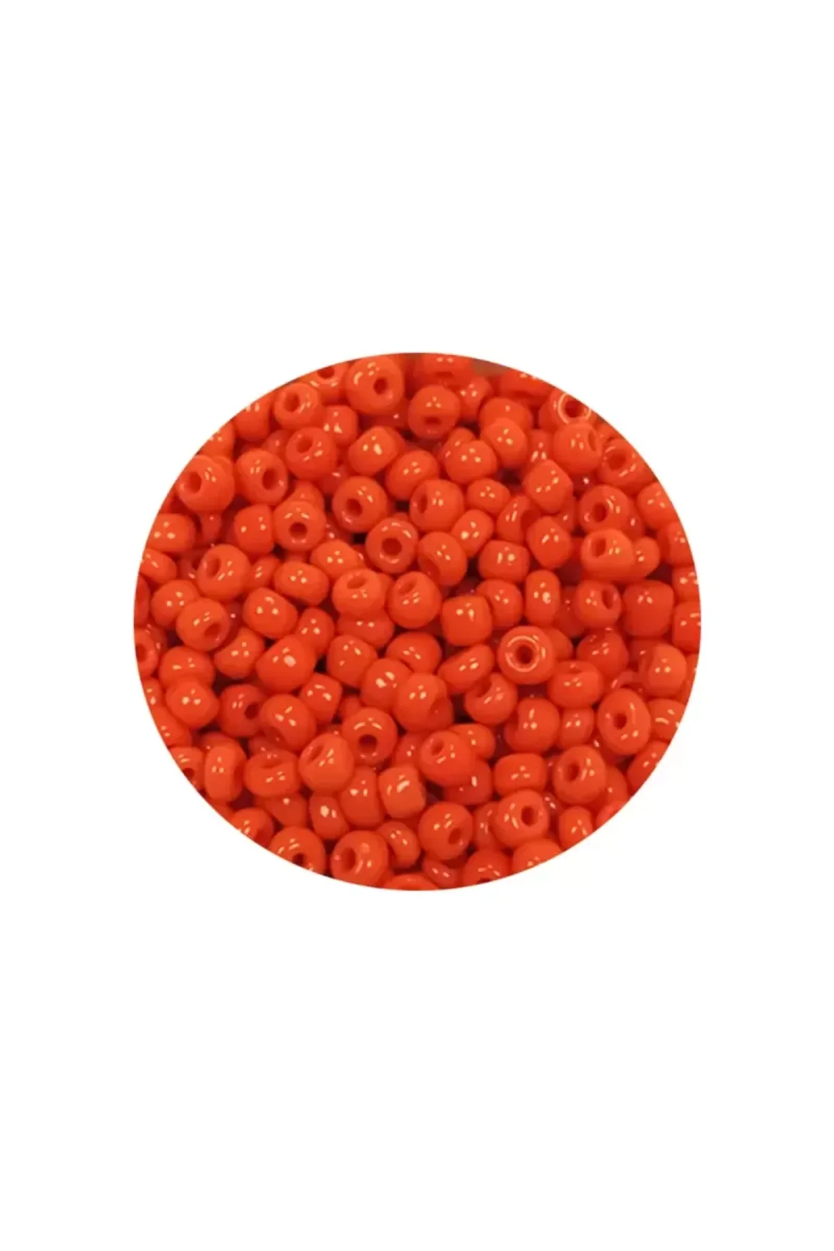Dökme Cam Kum Boncuk (11/0) 2 mm - 60 Gram - Turuncu - BNC048 - Just Cheap Store Görsel 2