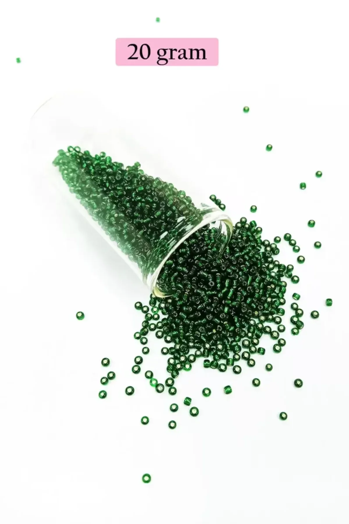 Dökme Cam Kum Boncuk (11/0) 2 mm - 4 Renk - Toplam 80 Gram - BNC399 - Just Cheap Store Görsel 5