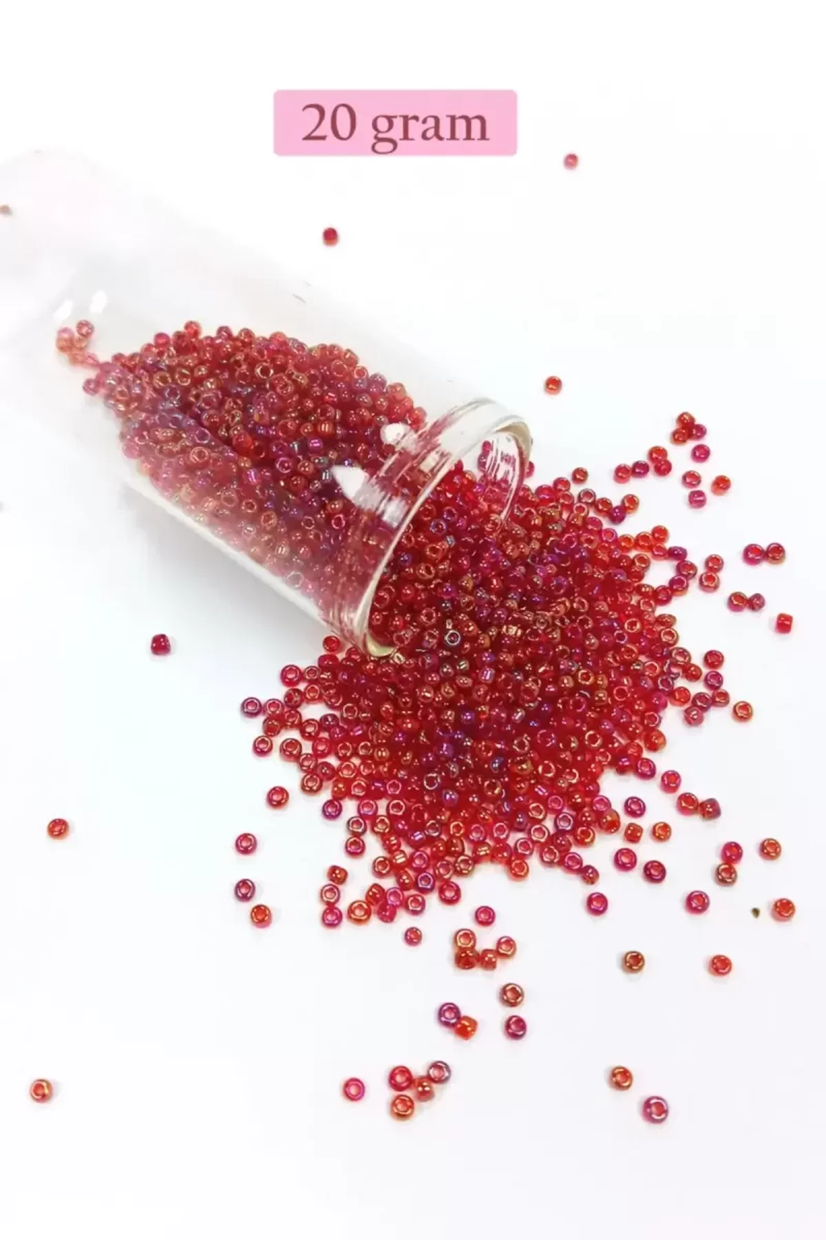 Dökme Cam Kum Boncuk (11/0) 2 mm - 4 Renk - Toplam 80 Gram - BNC405 - Just Cheap Store Görsel 5