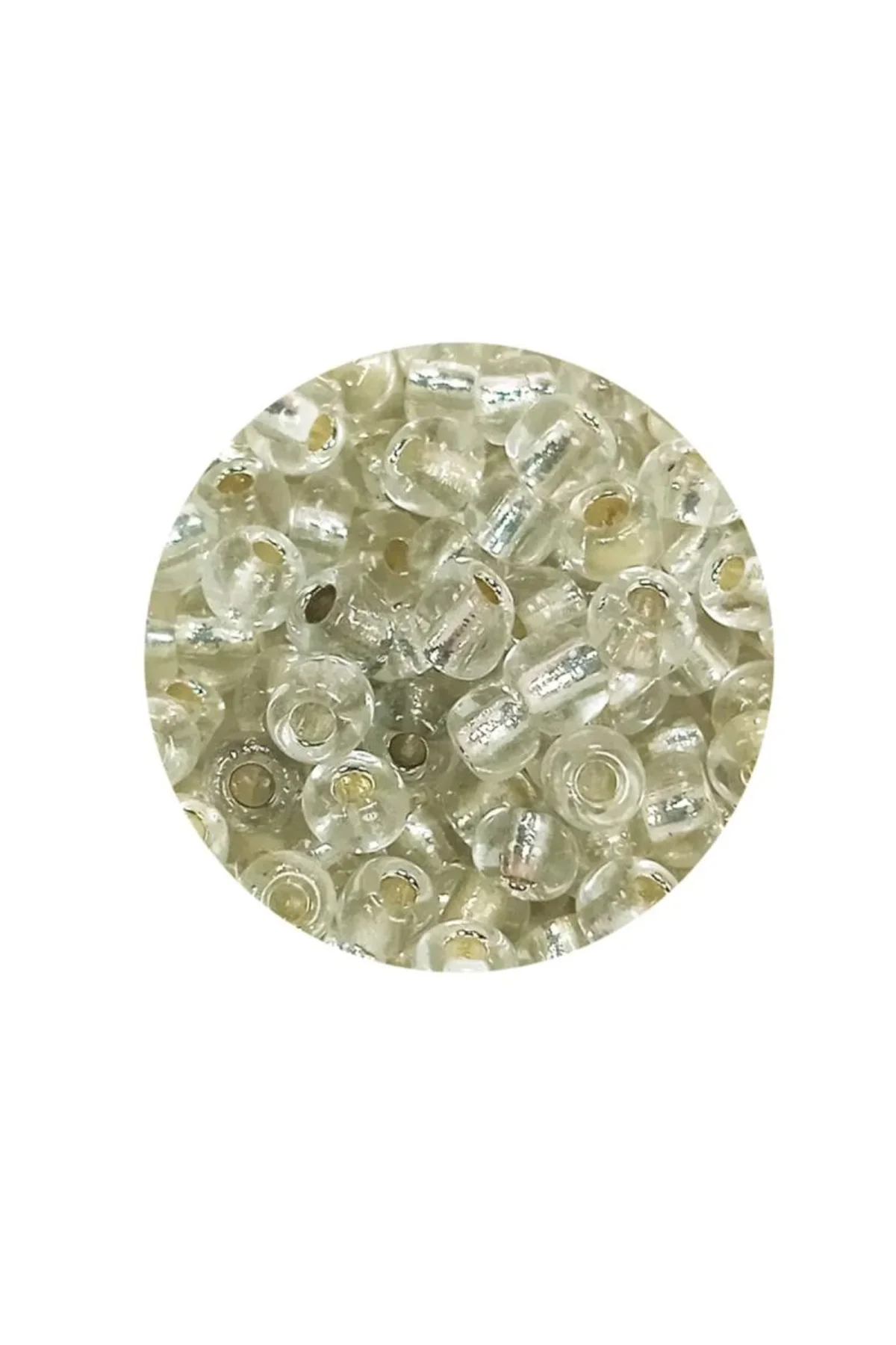 Dökme Cam Kum Boncuk Büyük Boy (6/0) 4 mm - 20 Gram - Şeffaf - BNC086 - Just Cheap Store Görsel 4