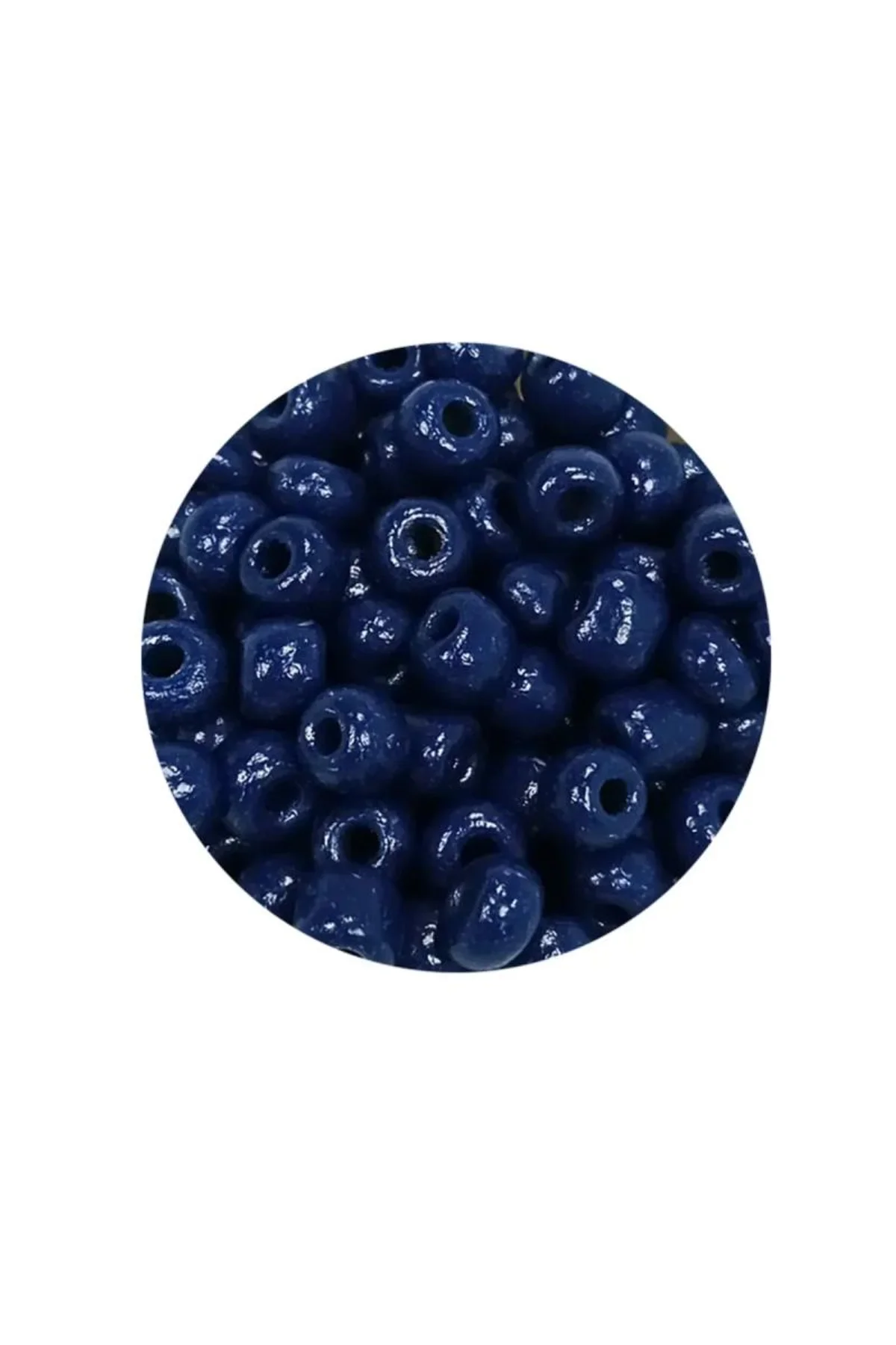 Dökme Cam Kum Boncuk Büyük Boy (6/0) 4 mm - 20 Gram - Lacivert - BNC098 - Just Cheap Store Görsel 4