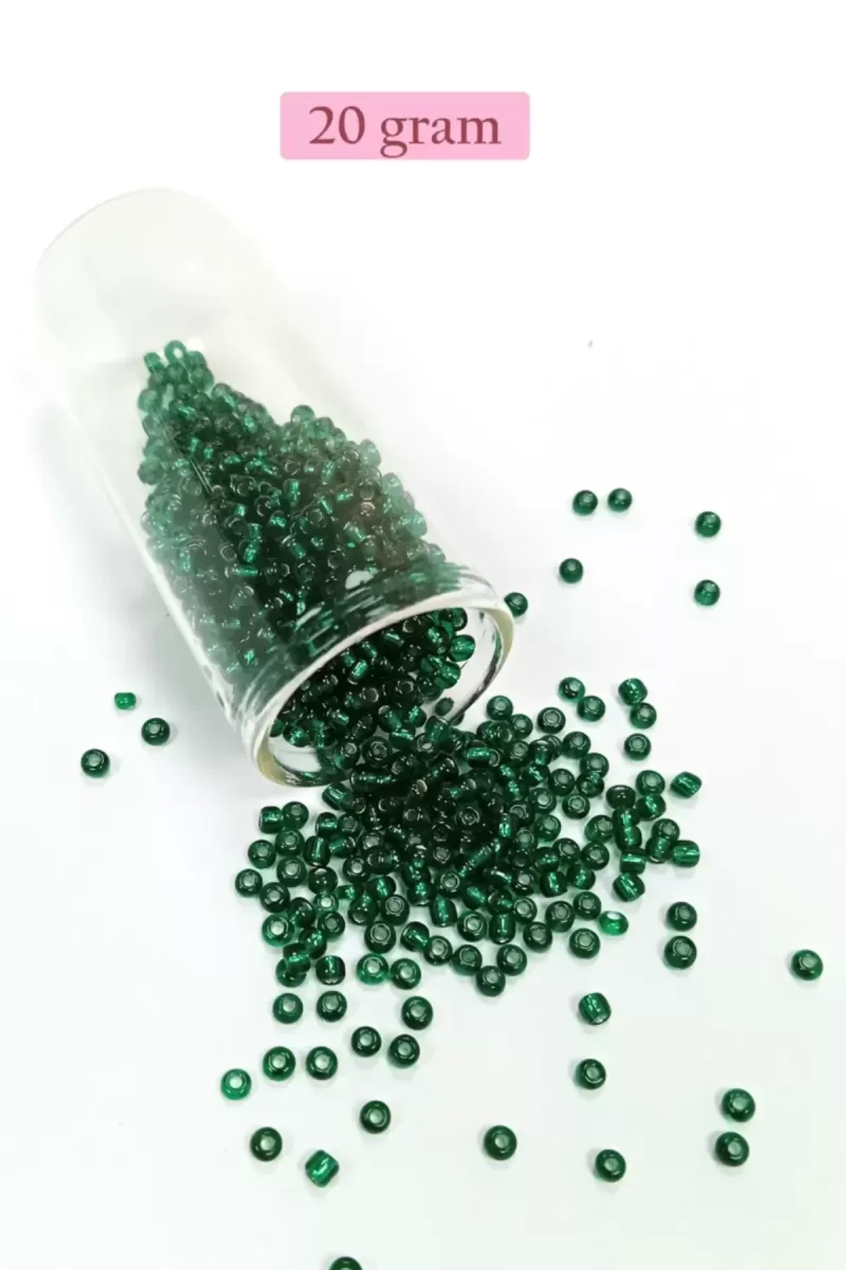 Dökme Cam Kum Boncuk (8/0) 3 mm - 4 Renk - Toplam 80 Gram - BNC416 - Just Cheap Store Görsel 3