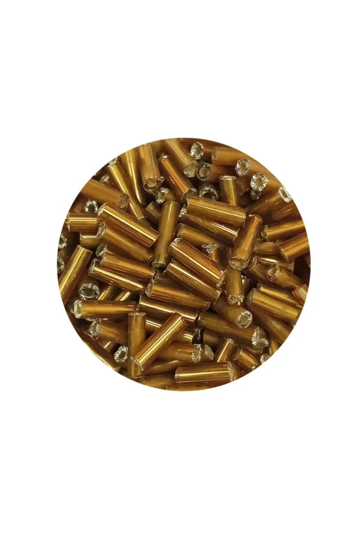 Uzun Boru Kesme Boncuk Çap 2mm Uzunluk 10 mm - 20 Gram - Altın Sarısı - BNC231 - Just Cheap Store Görsel 4