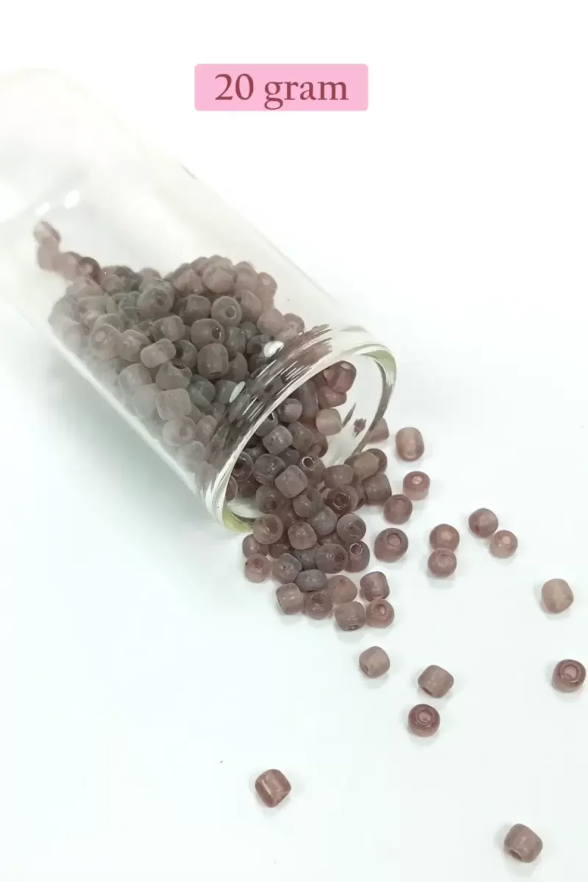 Dökme Cam Kum Boncuk Büyük Boy (6/0) 4 mm - 4 Renk - Toplam 80 Gram - BNC415 - Just Cheap Store Görsel 3