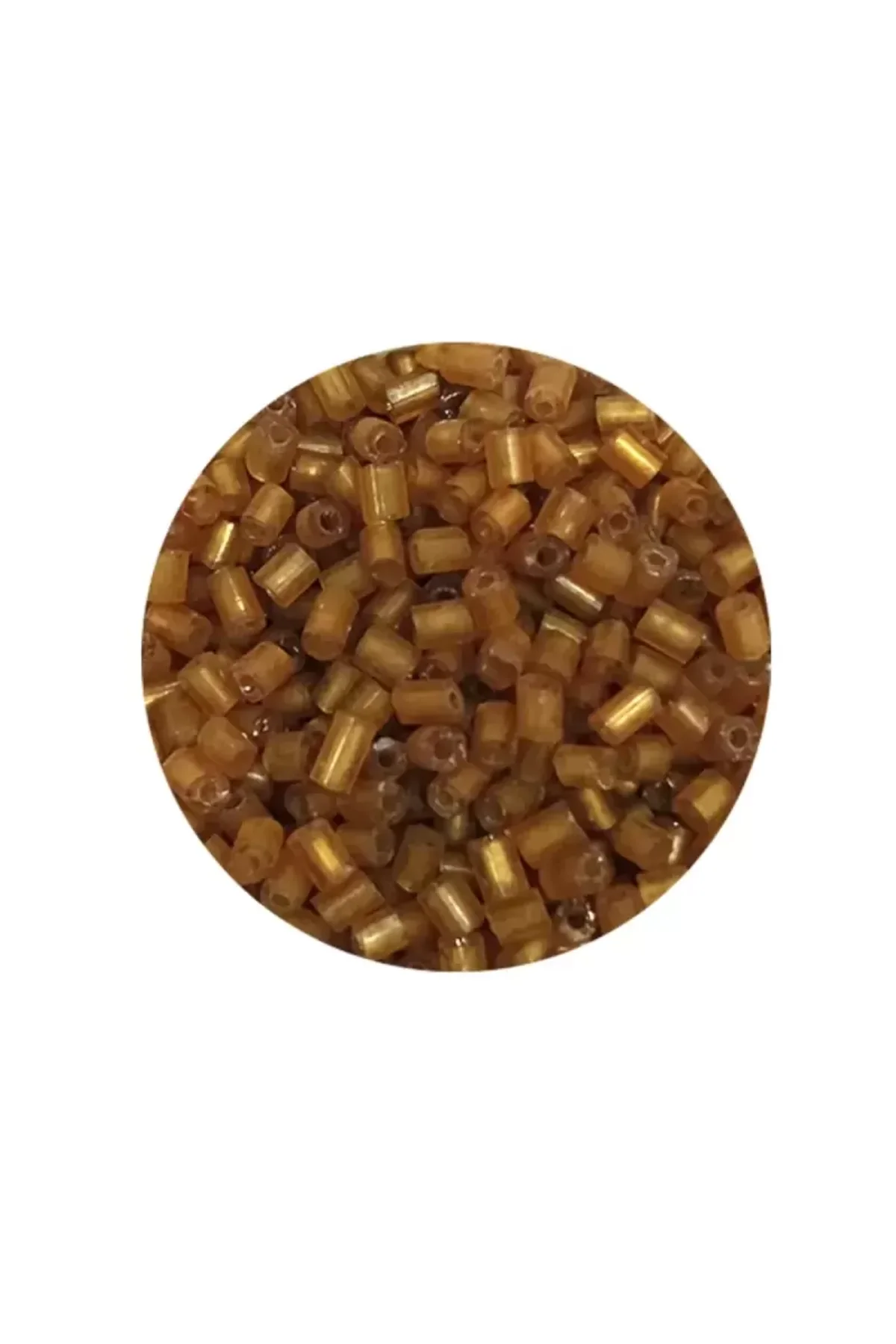 Kesme Cam Boncuk 2mm - 20 Gram - Şeffaf Kahverengi -BNC306 - Just Cheap Store Görsel 2