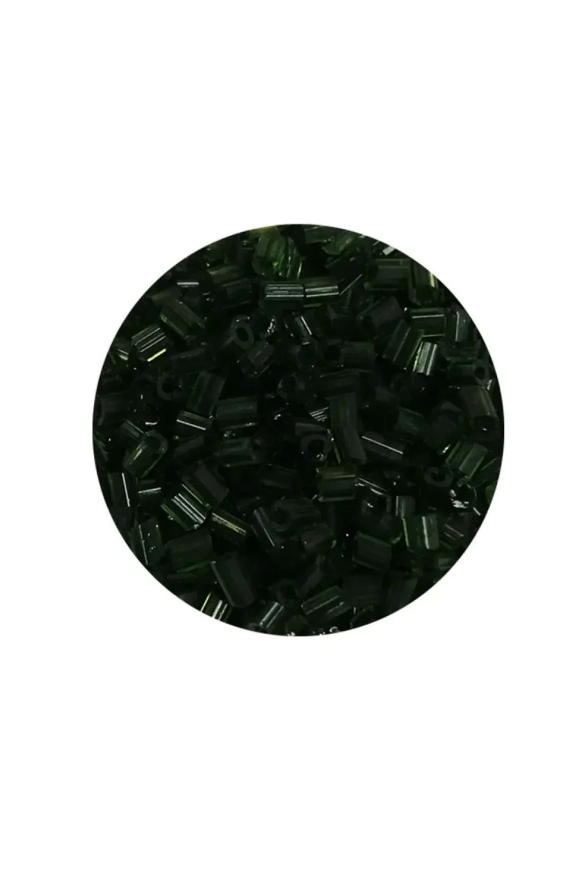 Kesme Cam Boncuk 2mm - 20 Gram - Şeffaf Koyu Yeşil -BNC319 - Just Cheap Store Görsel 4