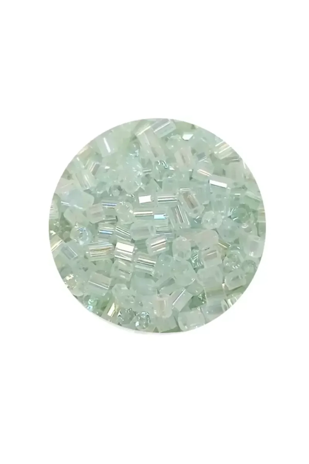 Kesme Cam Boncuk 2mm - 20 Gram - Şeffaf Beyaz -BNC320 - Just Cheap Store Görsel 2