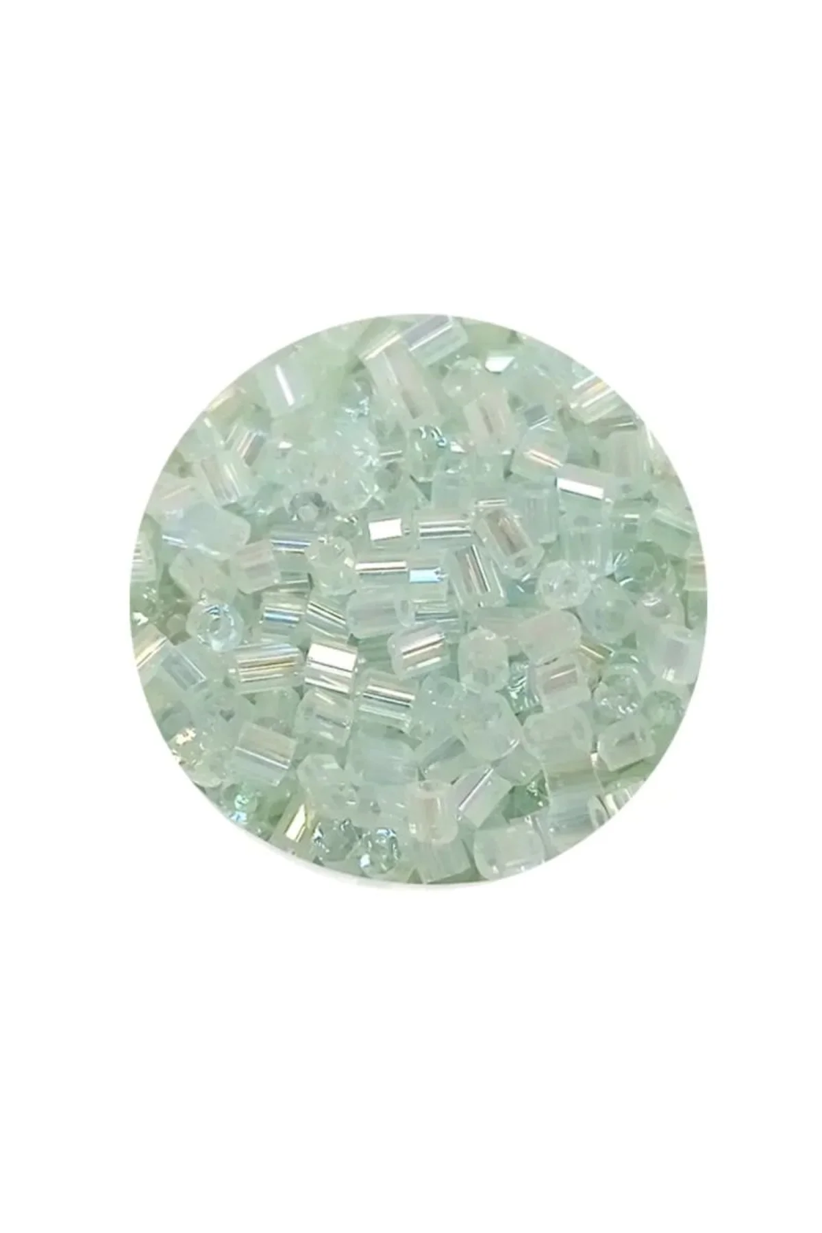 Kesme Cam Boncuk 2mm - 20 Gram - Şeffaf Beyaz -BNC320 - Just Cheap Store Görsel 4