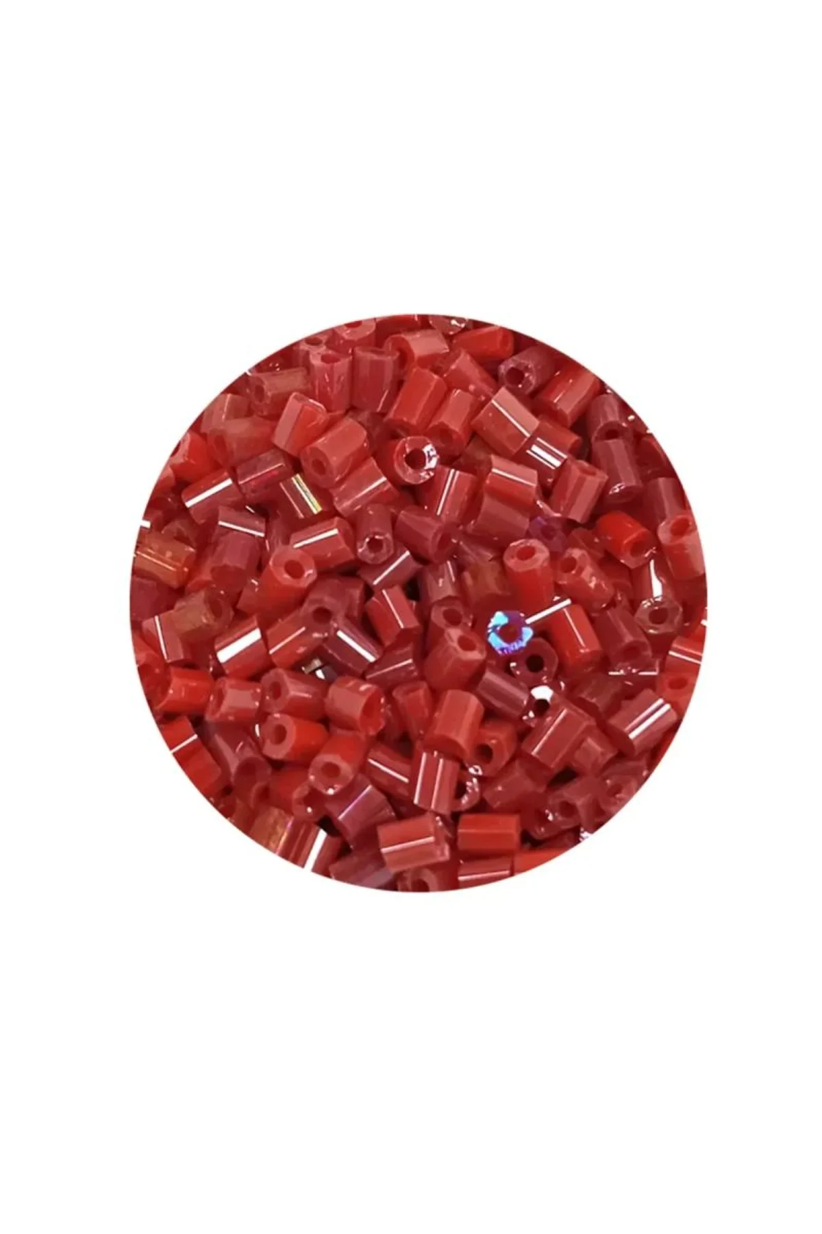 Kesme Cam Boncuk 2mm - 20 Gram - Koyu Kırmızı -BNC322 - Just Cheap Store Görsel 4