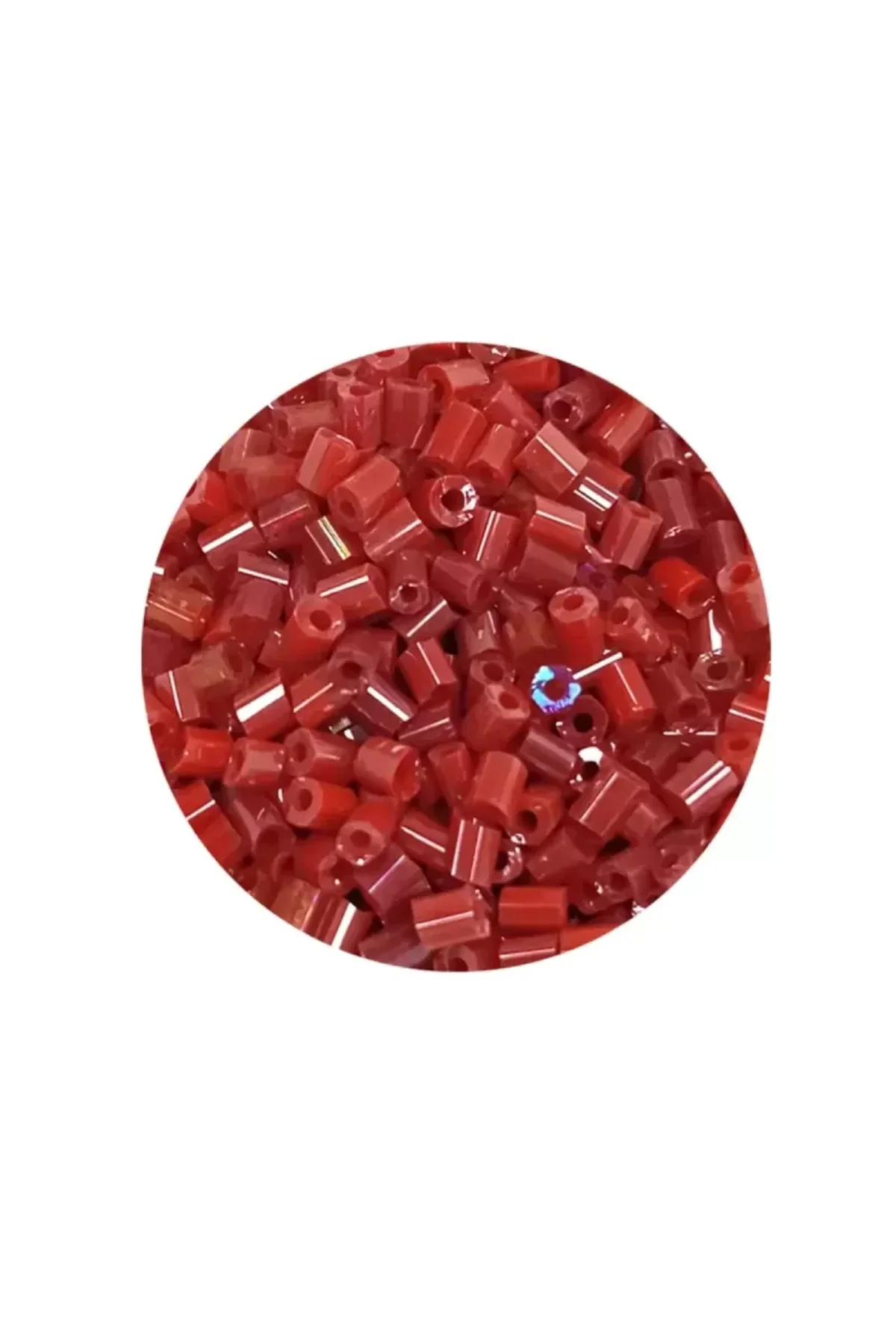 Kesme Cam Boncuk 2mm - 20 Gram - Koyu Kırmızı -BNC322 - Just Cheap Store Görsel 2