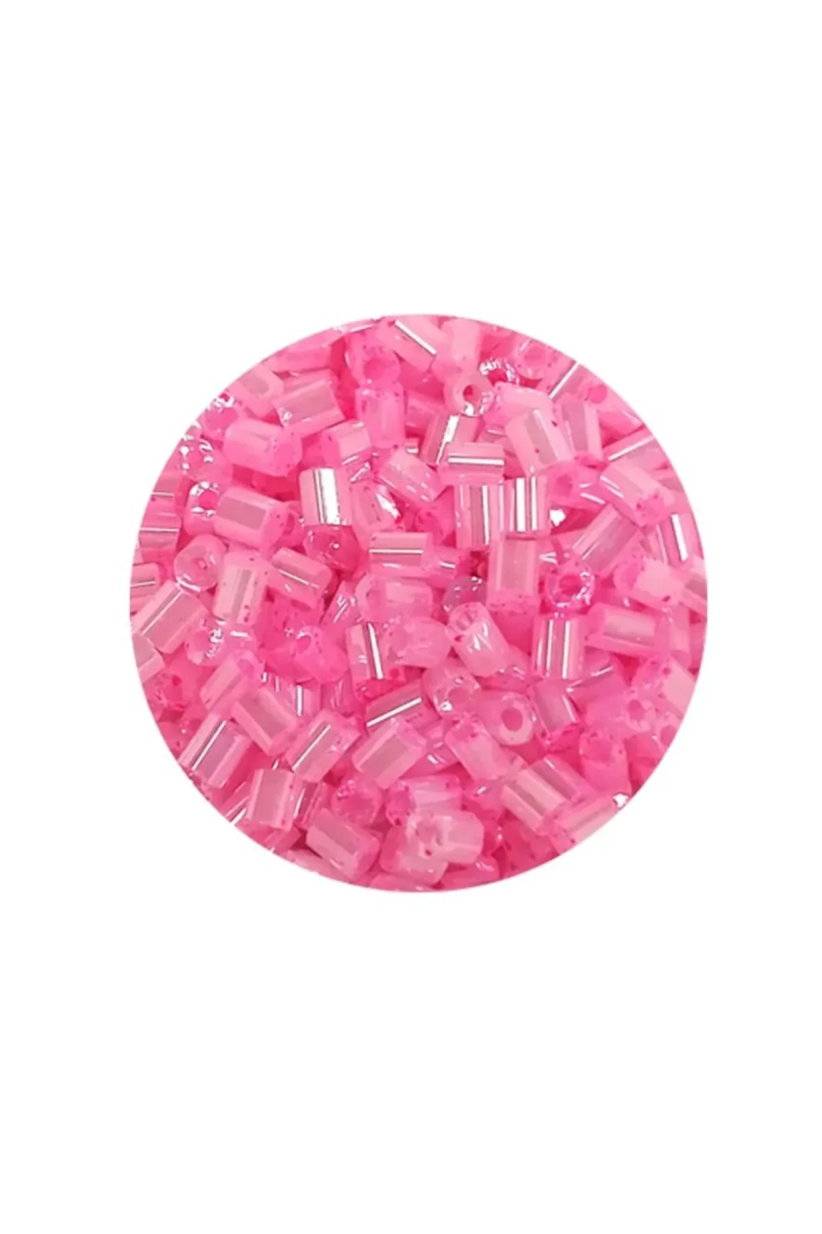 Kesme Cam Boncuk 2mm - 20 Gram - Pembe -BNC323 - Just Cheap Store Görsel 4