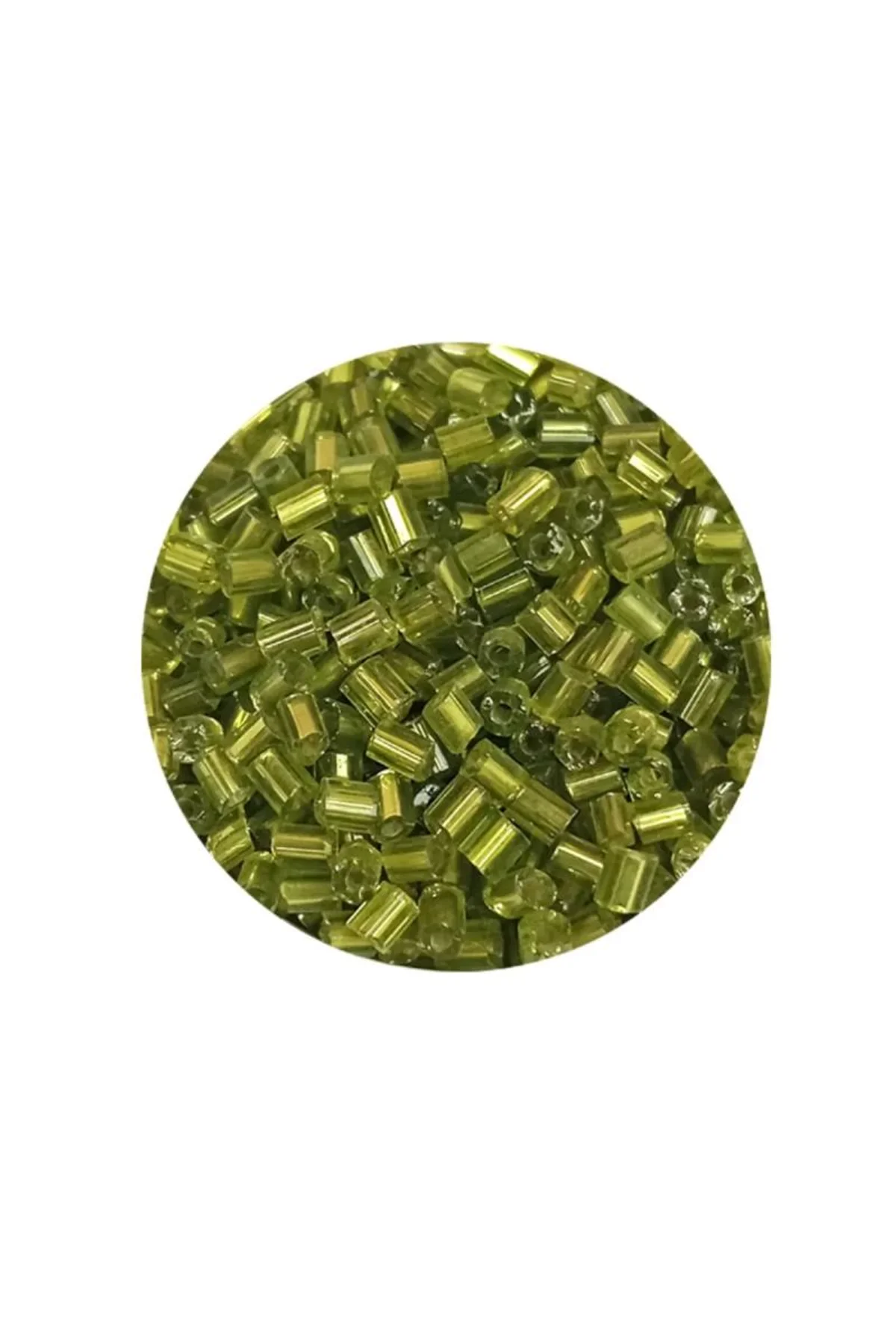 Kesme Cam Boncuk 2mm - 20 Gram - Şeffaf Çimen Yeşili -BNC345 - Just Cheap Store Görsel 4