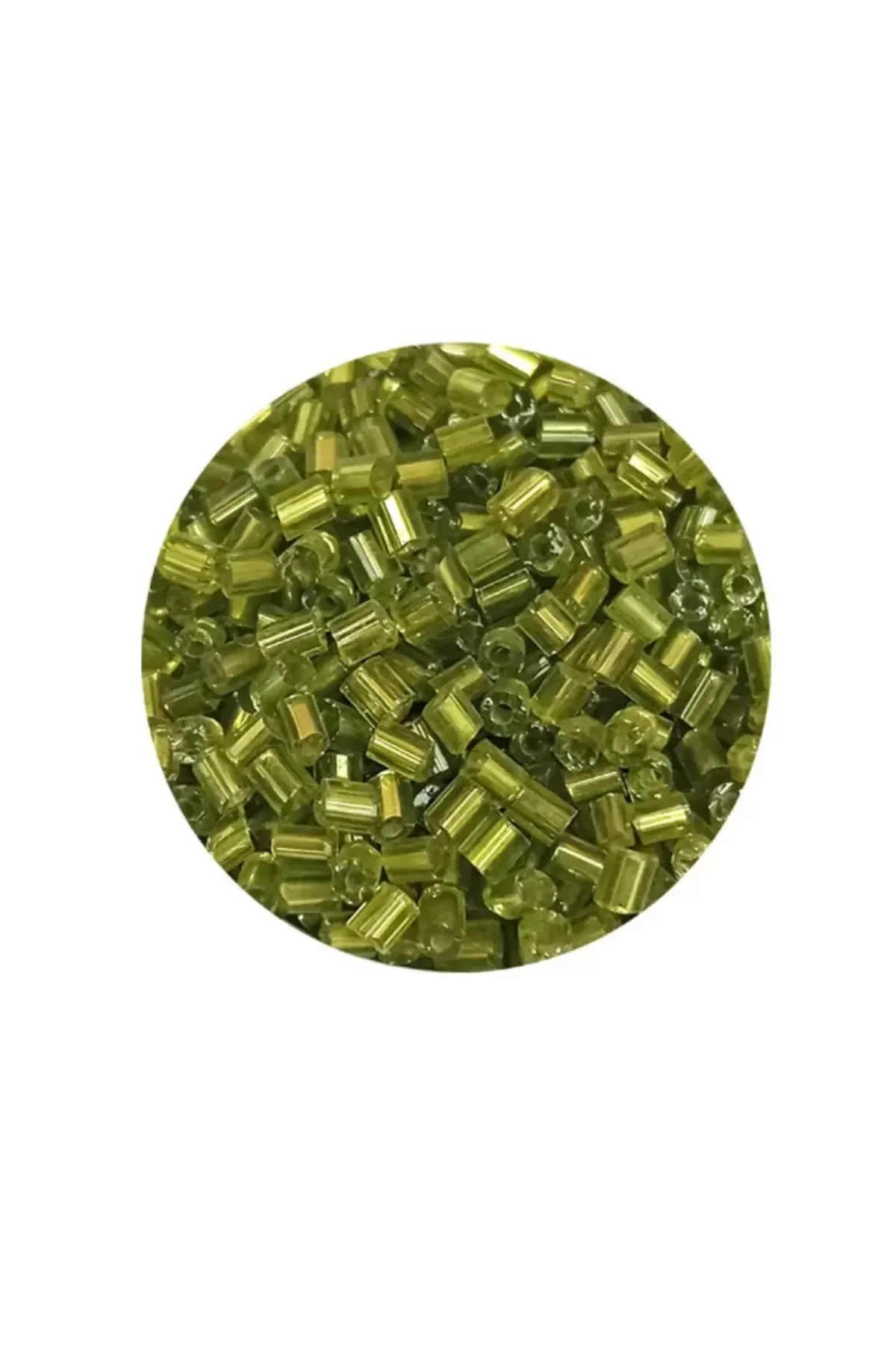 Kesme Cam Boncuk 2mm - 20 Gram - Şeffaf Çimen Yeşili -BNC345 - Just Cheap Store Görsel 2
