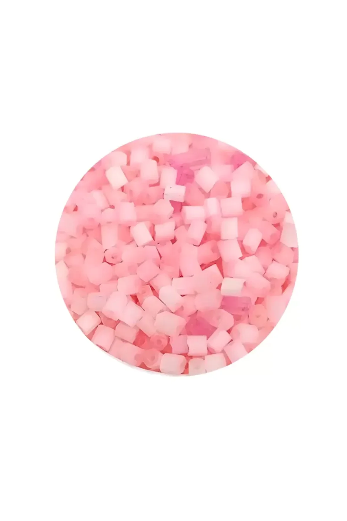 Kesme Cam Boncuk 2mm - 20 Gram - Şeker Pembe -BNC350 - Just Cheap Store Görsel 2