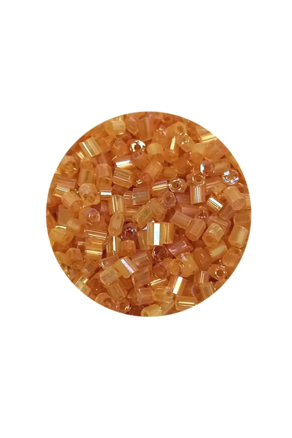 Kesme Cam Boncuk 2mm - 60 Gram - Şeffaf Altın - BNC366 - Just Cheap Store Görsel 4
