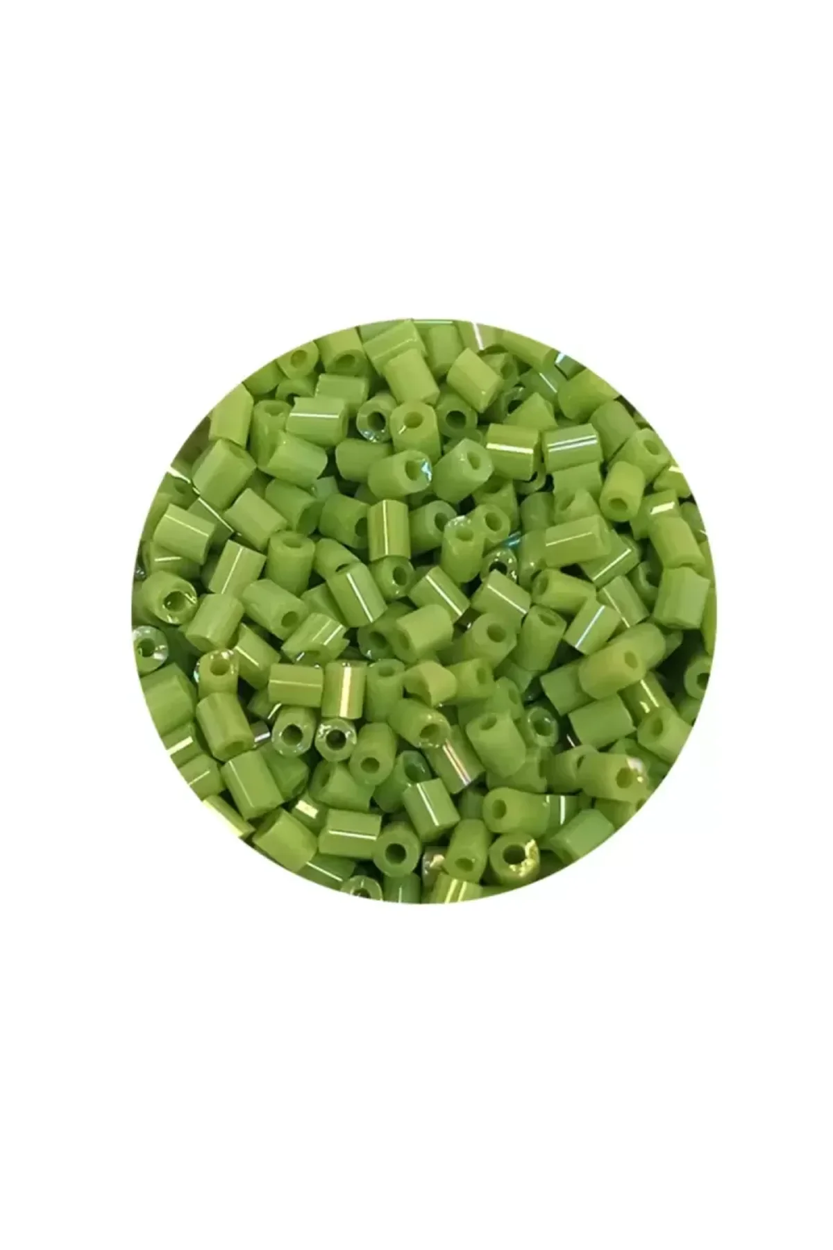 Kesme Cam Boncuk 2mm - 60 Gram - Yeşil - BNC373 - Just Cheap Store Görsel 2