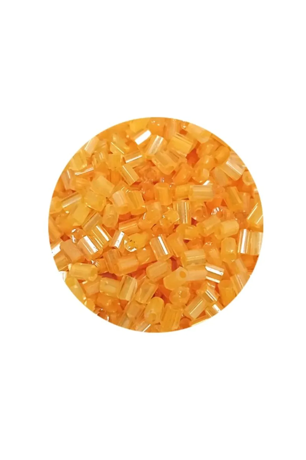 Kesme Cam Boncuk 2mm - 60 Gram - Şeffaf Açık Sarı - BNC383 - Just Cheap Store Görsel 4