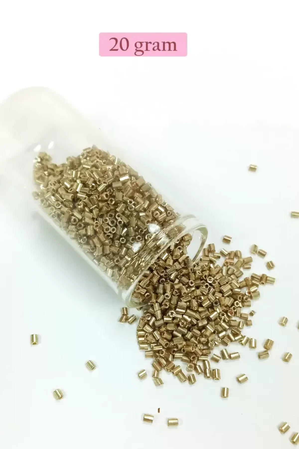 Kesme Cam Boncuk 2mm - 4 Renk - Toplam 80 Gram - BNC436 - Just Cheap Store Görsel 5
