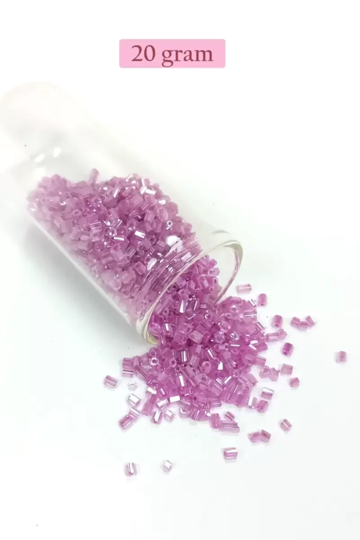 Kesme Cam Boncuk 2mm - 4 Renk - Toplam 80 Gram - BNC437 - Just Cheap Store Görsel 5