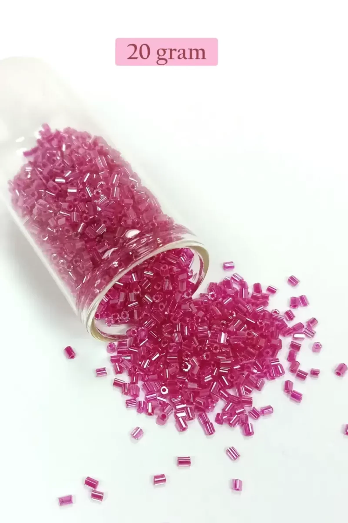 Kesme Cam Boncuk 2mm - 4 Renk - Toplam 80 Gram - BNC445 - Just Cheap Store Görsel 5