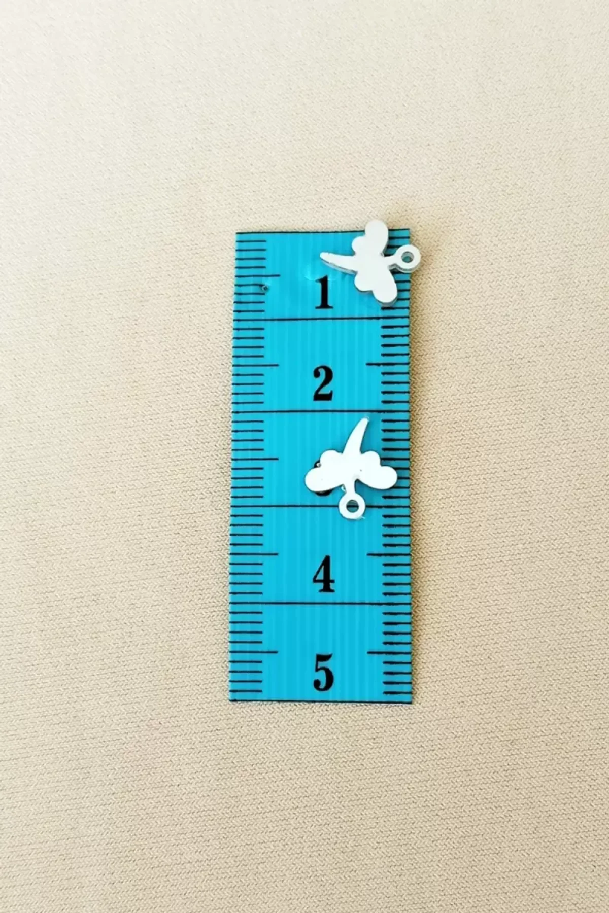Oya Abiye Bileklik Kolye Pleksi Metalik Plastik Pul Gümüş Renk 8 gram 90 adet - BNC503 - Just Cheap Store Görsel 2