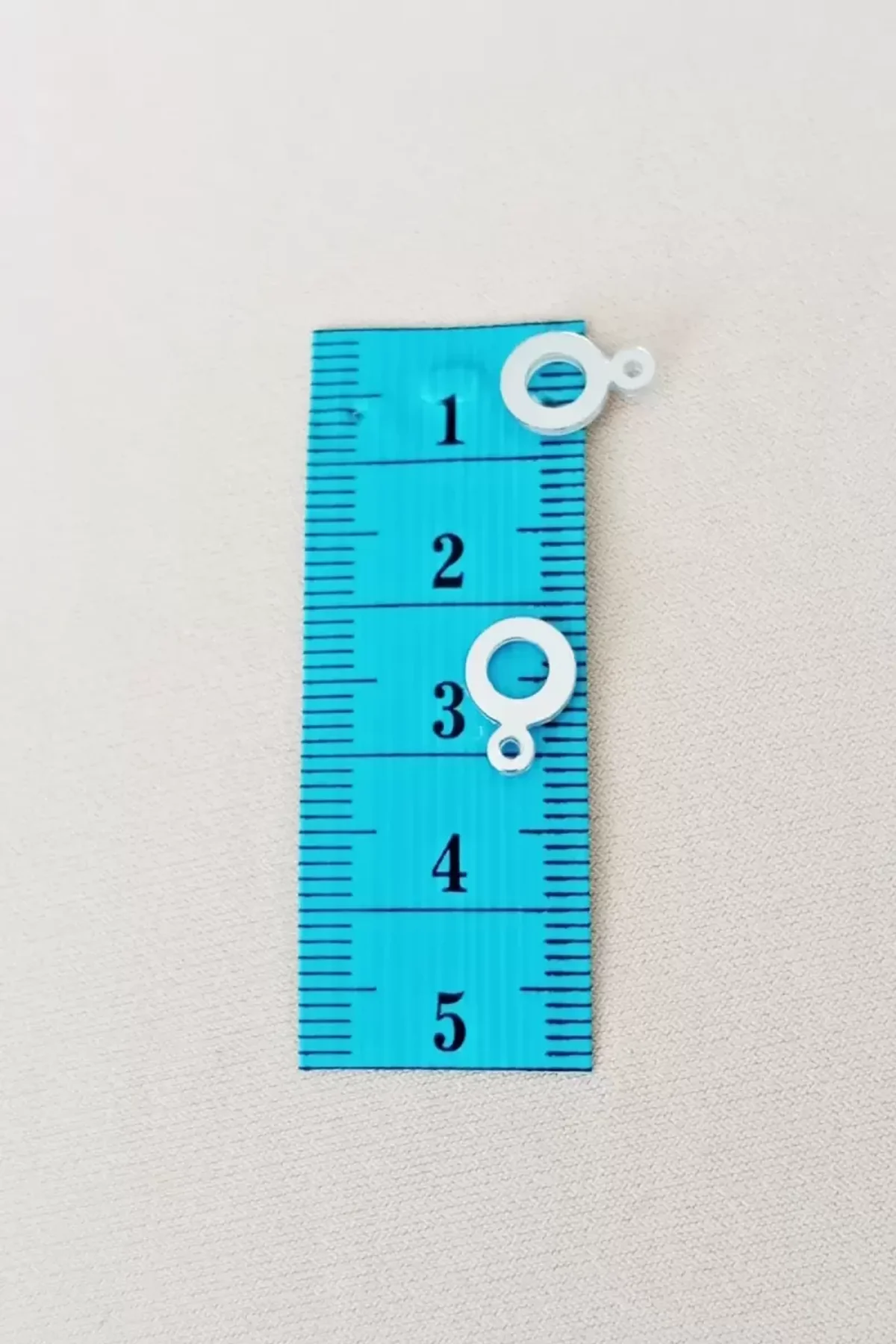 Oya Abiye Bileklik Kolye Pleksi Metalik Plastik Pul Gümüş Renk 8 gram 70 adet - BNC510 - Just Cheap Store Görsel 2