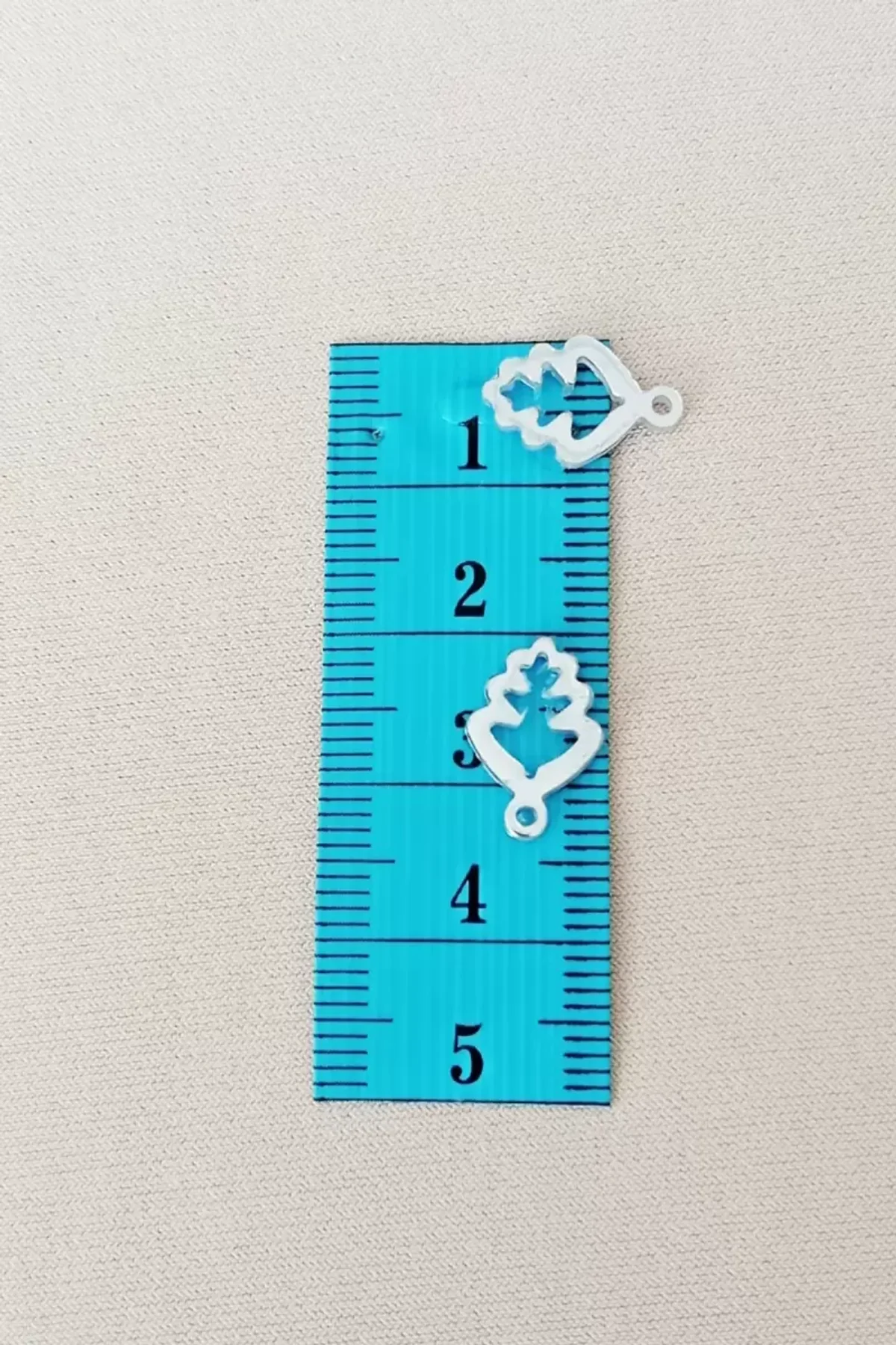 Oya Abiye Bileklik Kolye Pleksi Metalik Plastik Pul Gümüş Renk 8 gram 70 adet - BNC513 - Just Cheap Store Görsel 2