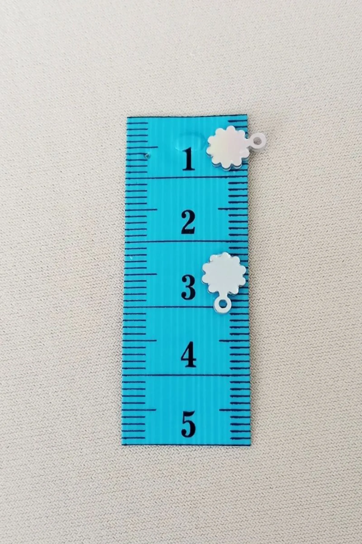Oya Abiye Bileklik Kolye Pleksi Metalik Plastik Pul Gümüş Renk 8 gram 100 adet - BNC518 - Just Cheap Store Görsel 4