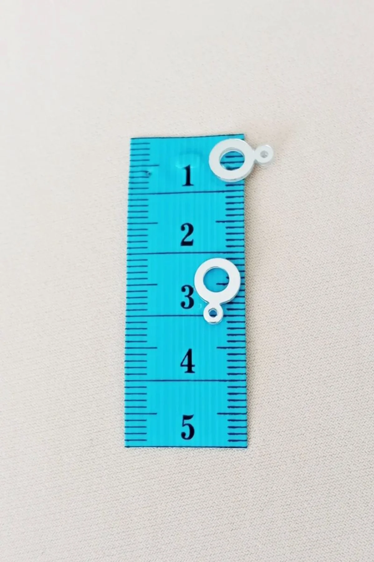 Oya Abiye Bileklik Kolye Pleksi Metalik Plastik Pul Gümüş Renk 24 gram 210 adet - BNC570 - Just Cheap Store Görsel 4