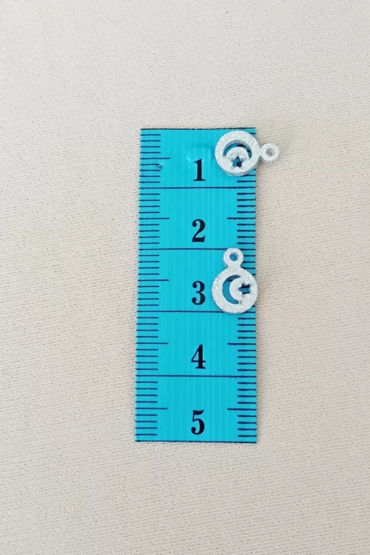 Oya Abiye Bileklik Kolye Pleksi Metalik Plastik Pul Gümüş Renk 24 gram 300 adet - BNC576 - Just Cheap Store Görsel 2