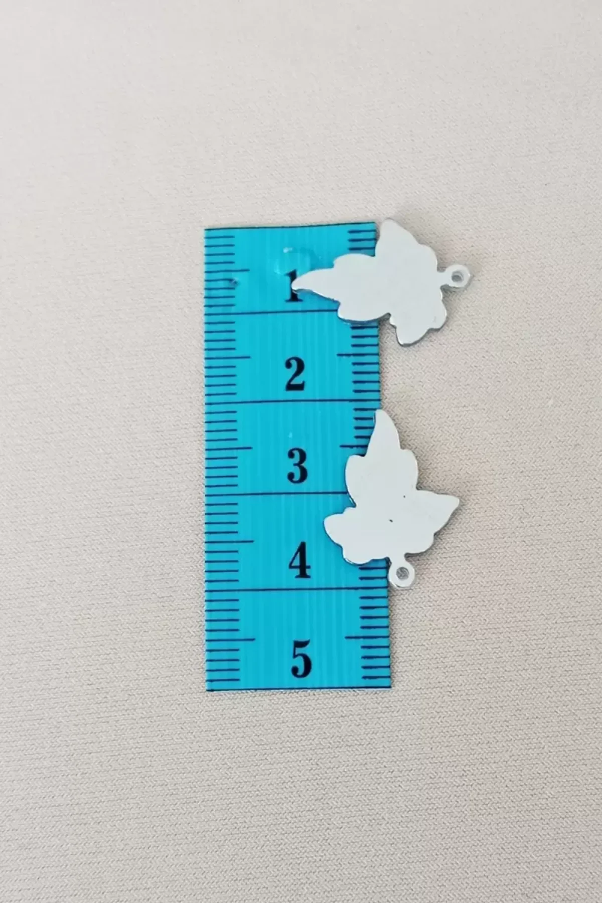 Oya Abiye Bileklik Kolye Pleksi Metalik Plastik Pul Gümüş Renk 24 gram 90 adet - BNC592 - Just Cheap Store Görsel 2