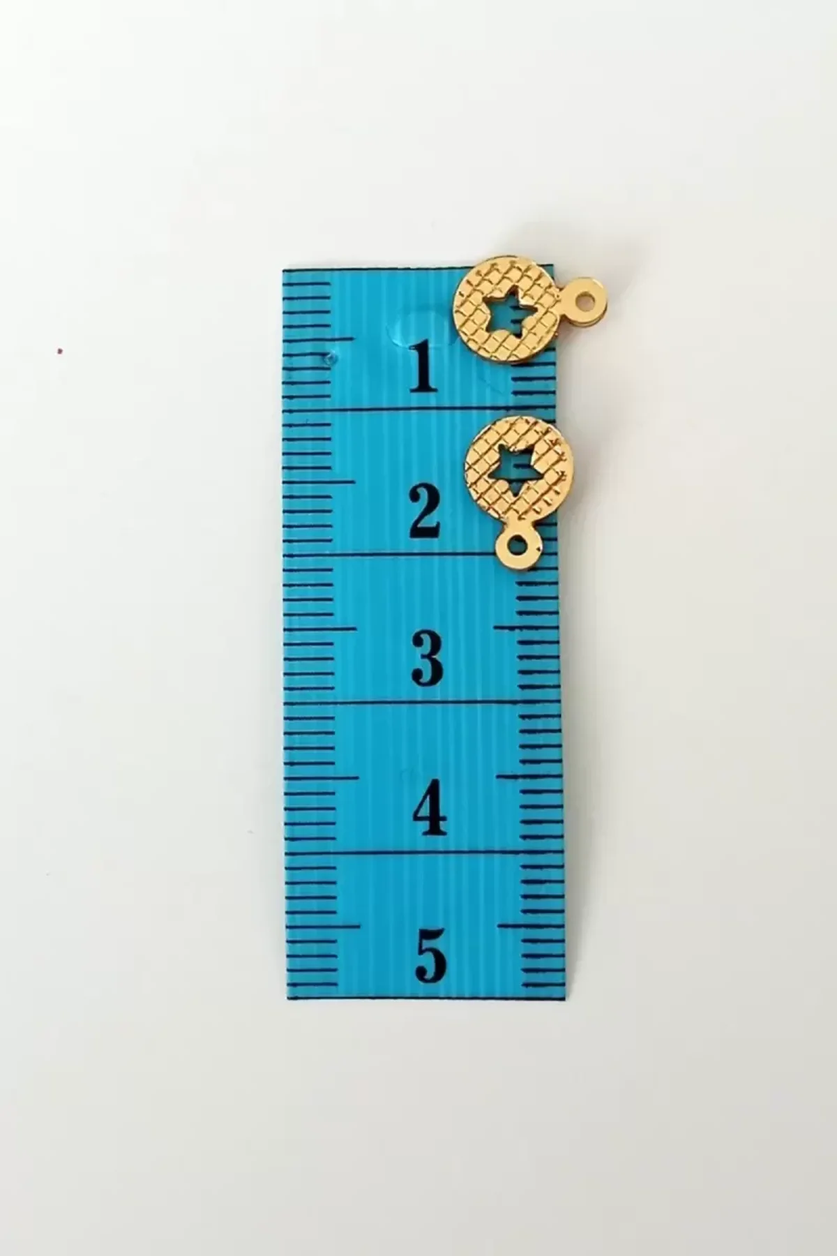 Oya Abiye Bileklik Kolye Pleksi Metalik Plastik Pul Altın Renk 8 gram 90 adet - BNC477 - Just Cheap Store Görsel 2