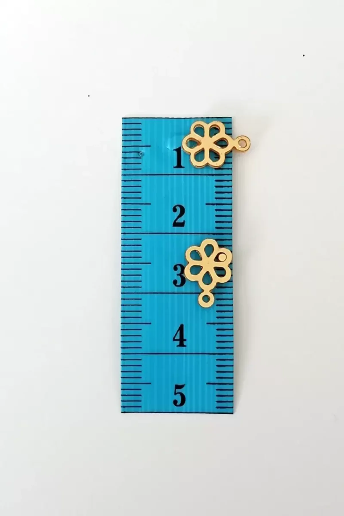 Oya Abiye Bileklik Kolye Pleksi Metalik Plastik Pul Altın Renk 8 gram 100 adet - BNC479 - Just Cheap Store Görsel 2