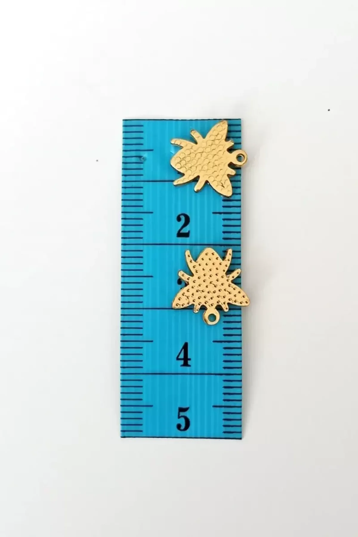Oya Abiye Bileklik Kolye Pleksi Metalik Plastik Pul Altın Renk 8 gram 35 adet - BNC481 - Just Cheap Store Görsel 2